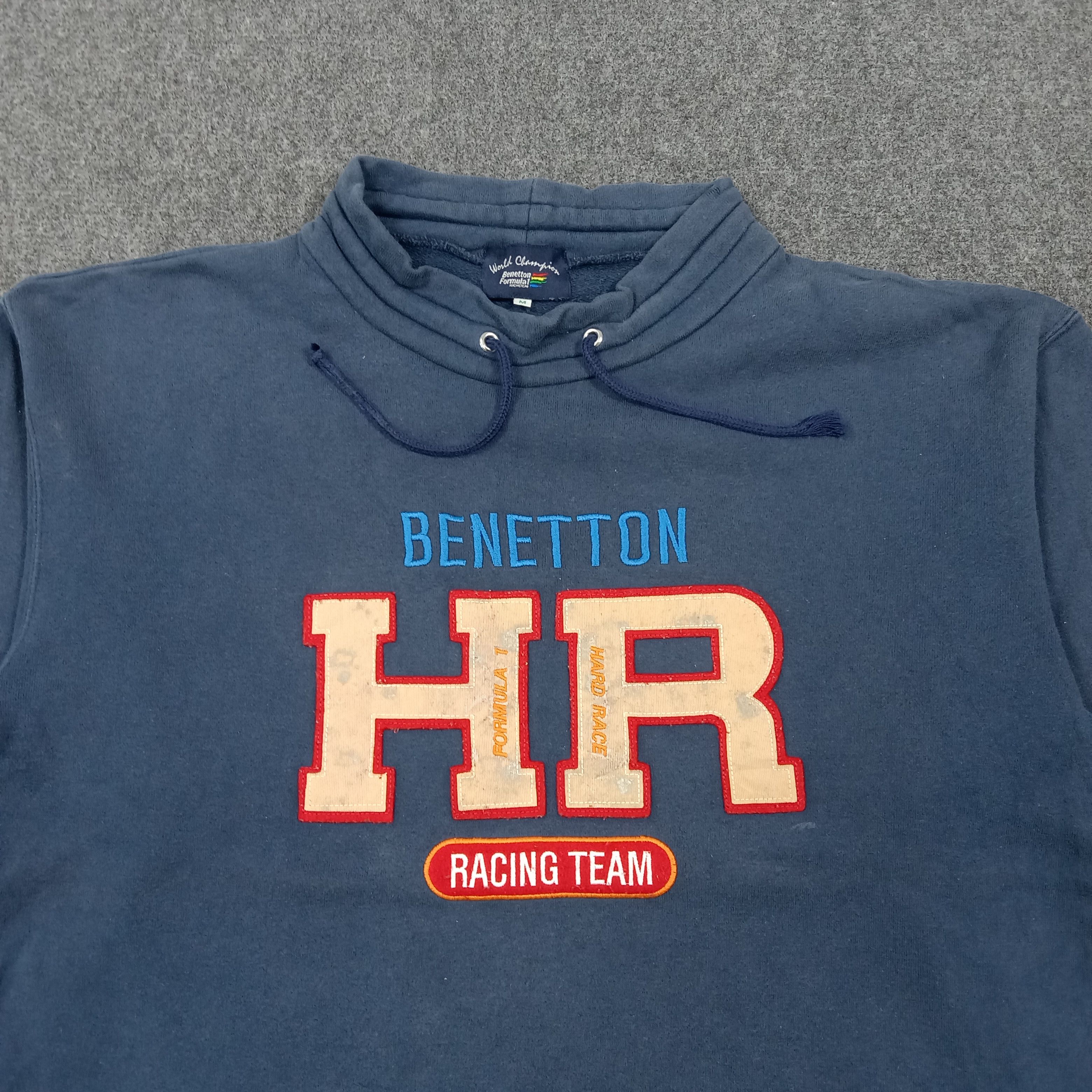 Benetton Benetton Formula 1 Racing Team Sweatshirt C269N22 Size US M / EU 48-50 / 2 - 2 Thumbnail