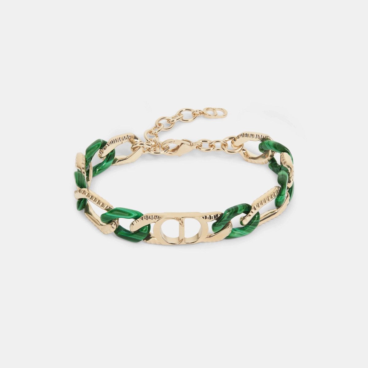 Dior o1w1db11024 Bracelets in Gold & Green Size ONE SIZE - 1 Thumbnail