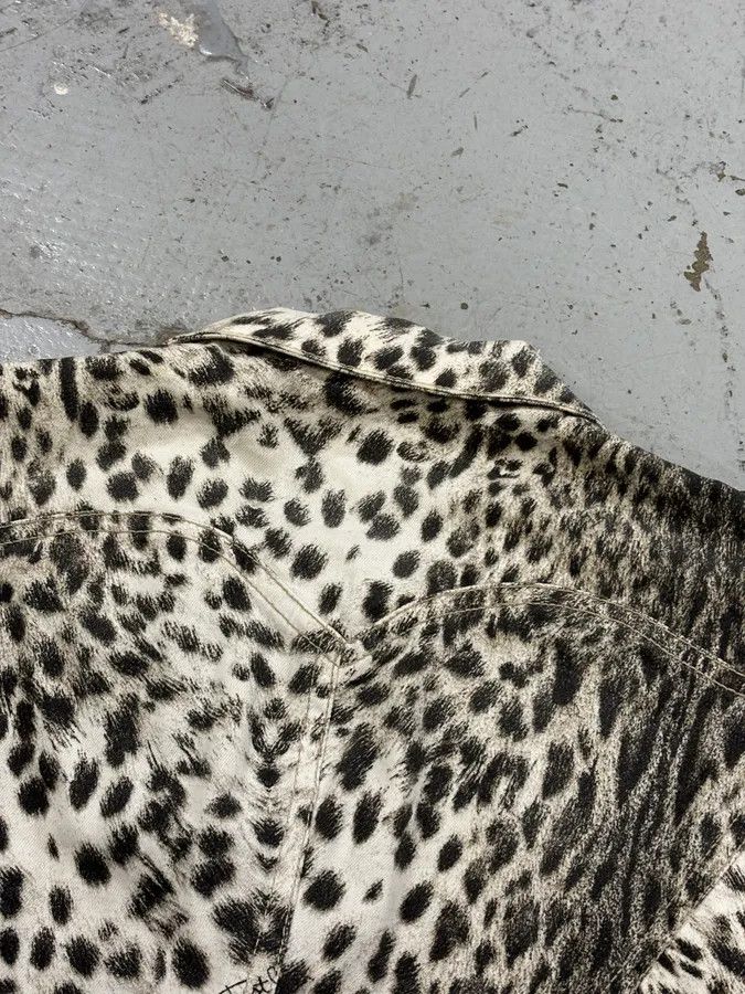 Just Cavalli AW2005 Cavalli Beige Leopard Blazer Jacket Size 40R - 6 Thumbnail