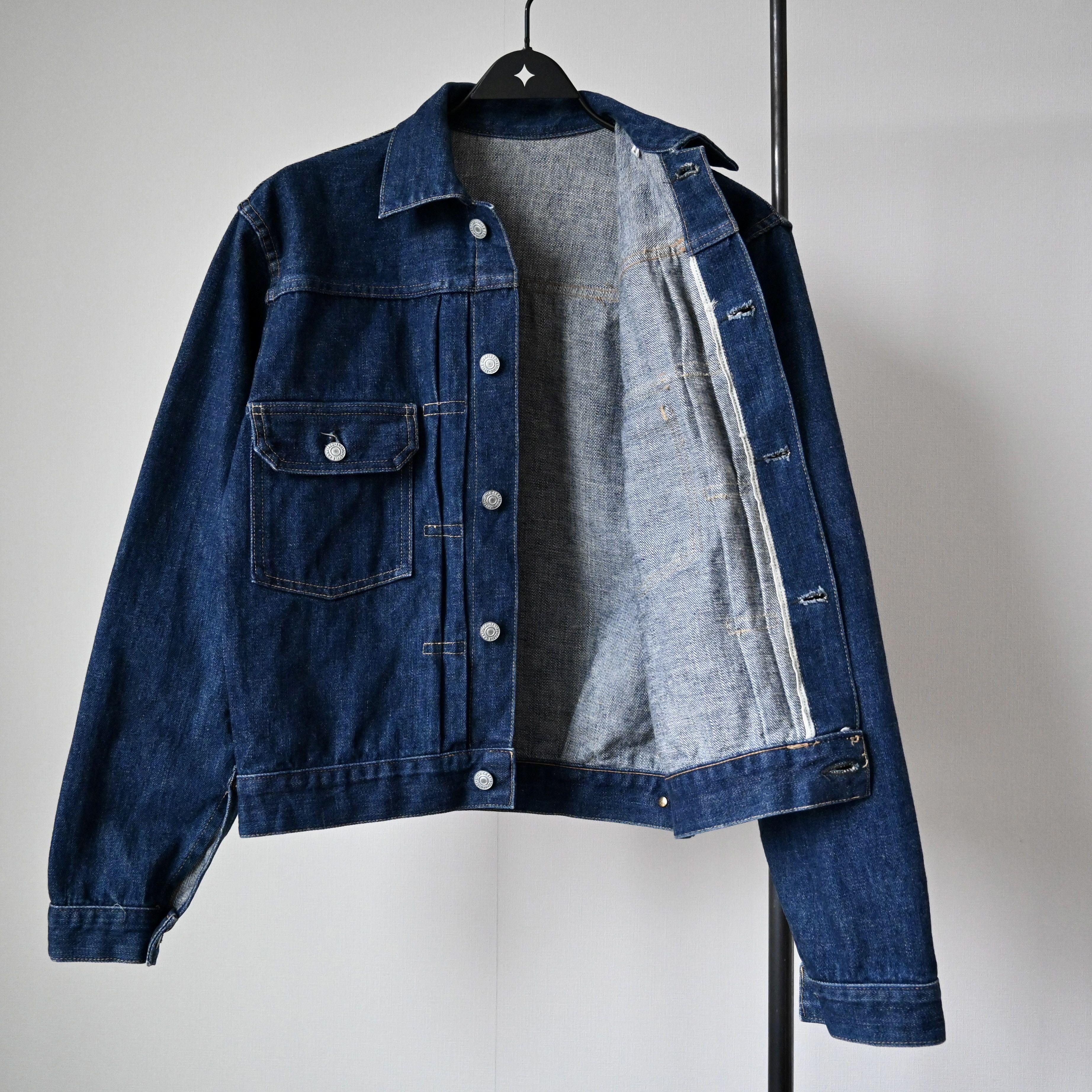 Japanese Brand VTG 1990s anonymous store brand type II trucker jacket Size US S / EU 44-46 / 1 - 1 Thumbnail