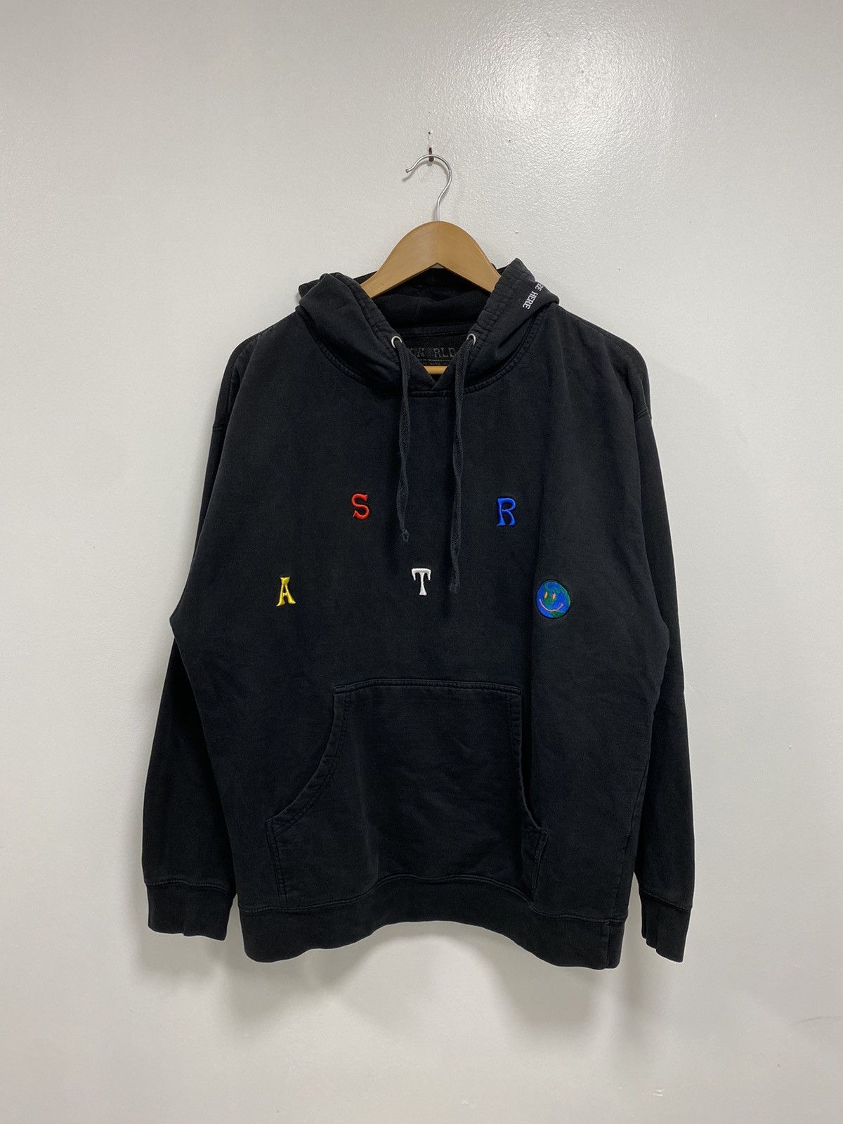 Travis scott embroidered hoodie sale