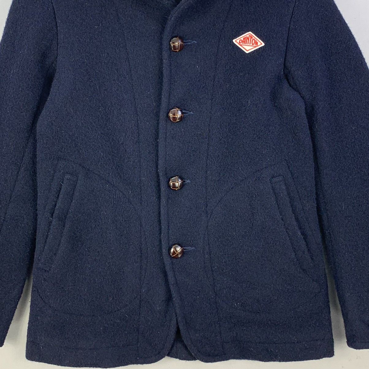 Danton Danton Vetement de Travail Japan Button Up Wool Jacket Size US S / EU 44-46 / 1 - 4 Thumbnail