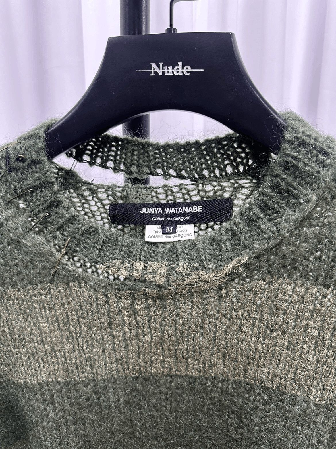 Junya Watanabe Junya Watanabe 06AW Distressed Pin Knitwear Size US M / EU 48-50 / 2 - 6 Thumbnail