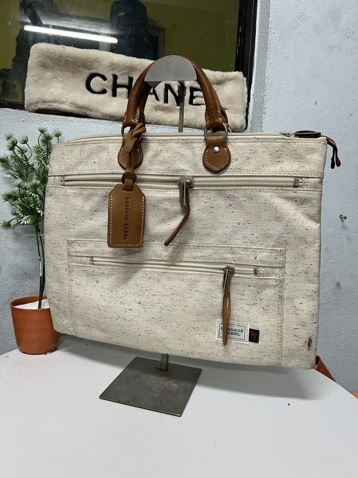 Porter Luggage Label Briefcase Size ONE SIZE - 1 Thumbnail
