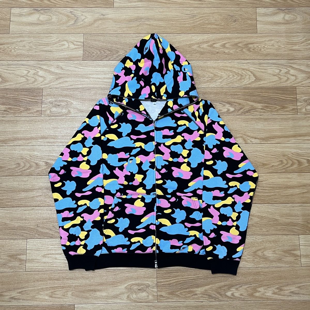Bape 💥Bape OG Multi Camo Zip Up Hoodie 💥 Size US L / EU 52-54 / 3 - 1 Thumbnail