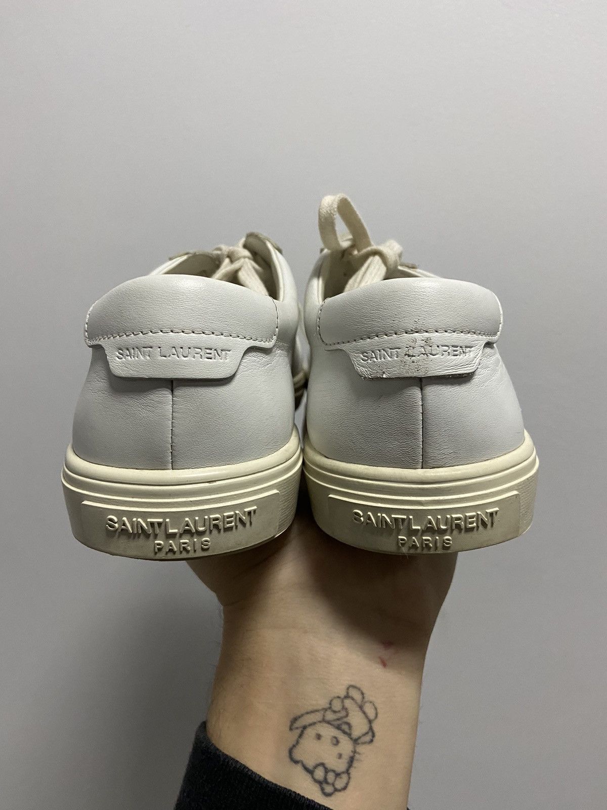 Saint Laurent Paris Saint Laurent Paris Low Top Vintage Shoes Sneakers Size US 7 / IT 37 - 4 Thumbnail