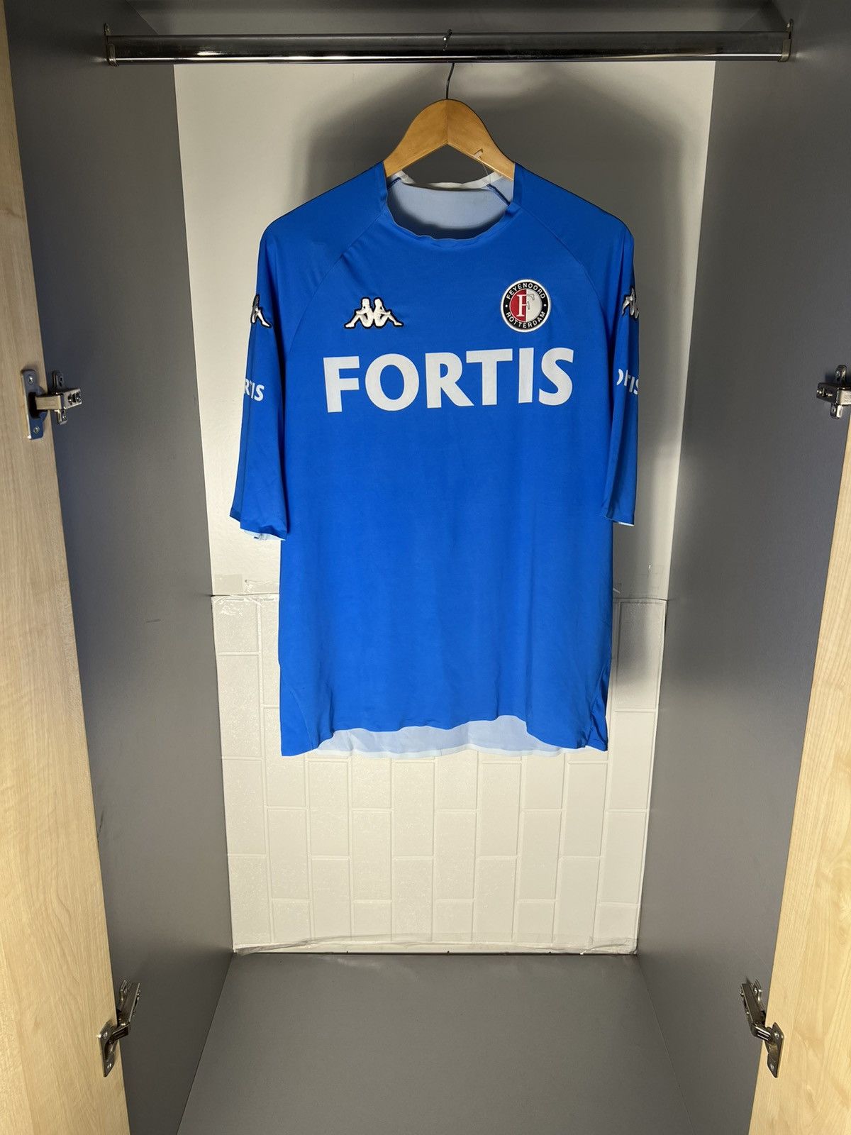 Kappa VINTAGE KAPPA FC FEYENOORD NETHERLANDS SOCCER JERSEY RETRO Size US L / EU 52-54 / 3 - 1 Thumbnail