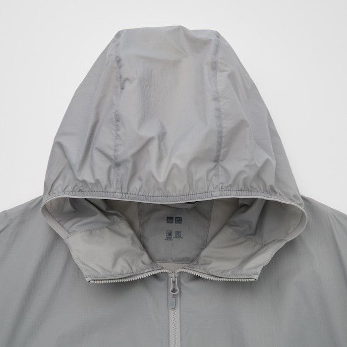 Uniqlo Uniqlo Pocketable 3D Cut Parka Windbreaker (2022) - Silver Size US M / EU 48-50 / 2 - 2 Thumbnail