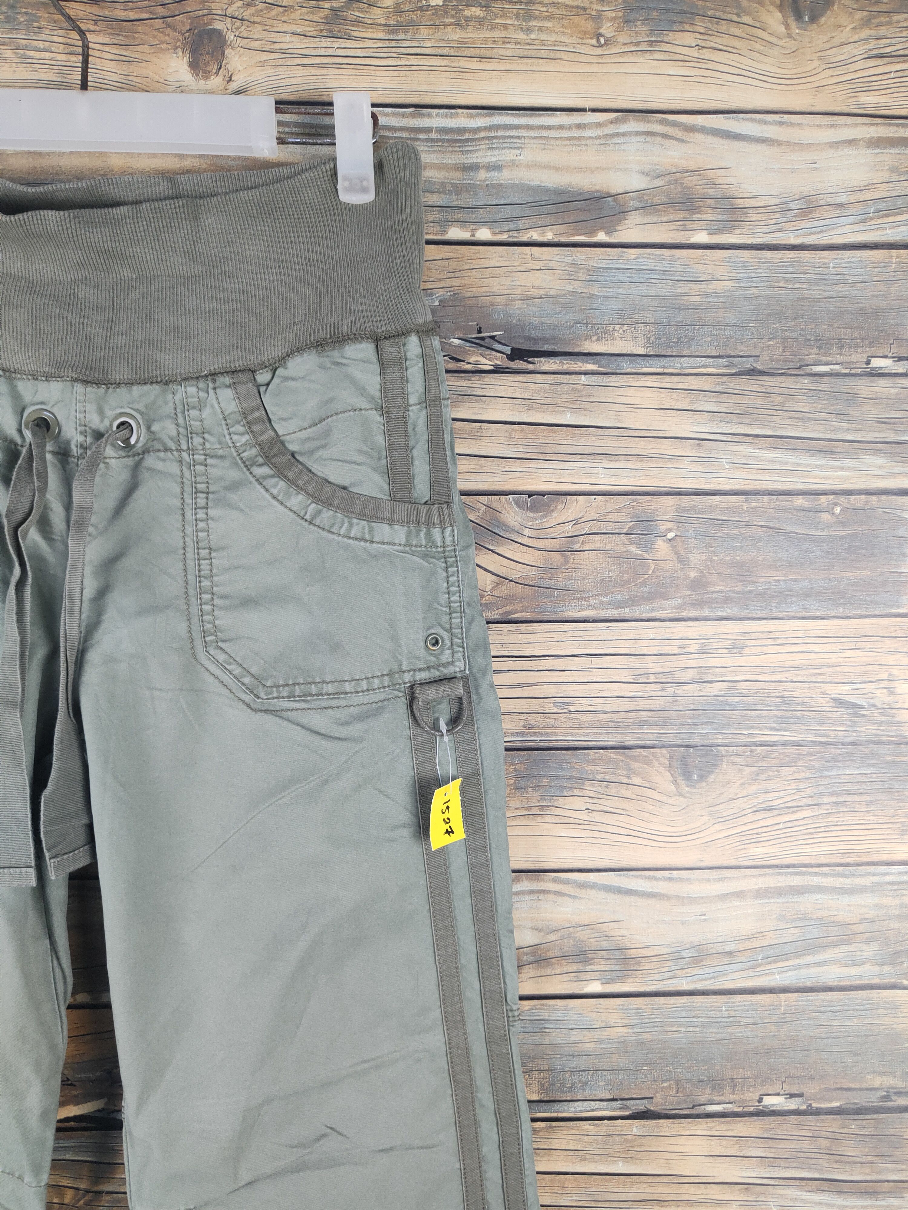 Japanese Brand Japanese Brand Green Multipocket Tactical Cargo Pants #1527 Size US 28 / EU 44 - 5 Thumbnail