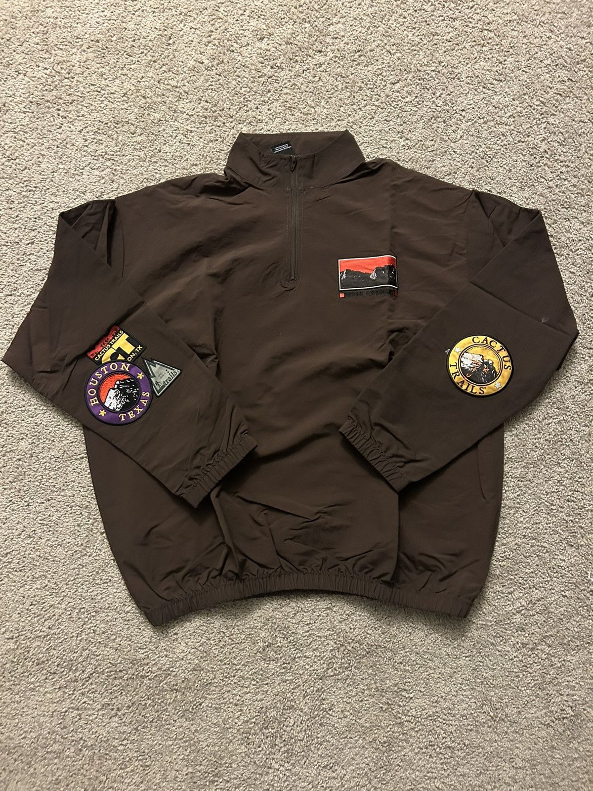 ジャケット・アウター Cactus Trails halfzip windbreaker Buy Cactus Jack by Travis Scott Cactus Trails Half-Zip
