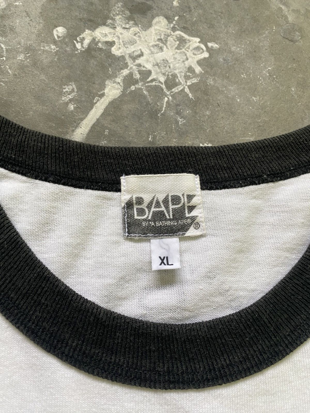 Bape Vintage Bathing Ape I Love BAPE Ringer T Shirt Size US XL / EU 56 / 4 - 8 Thumbnail