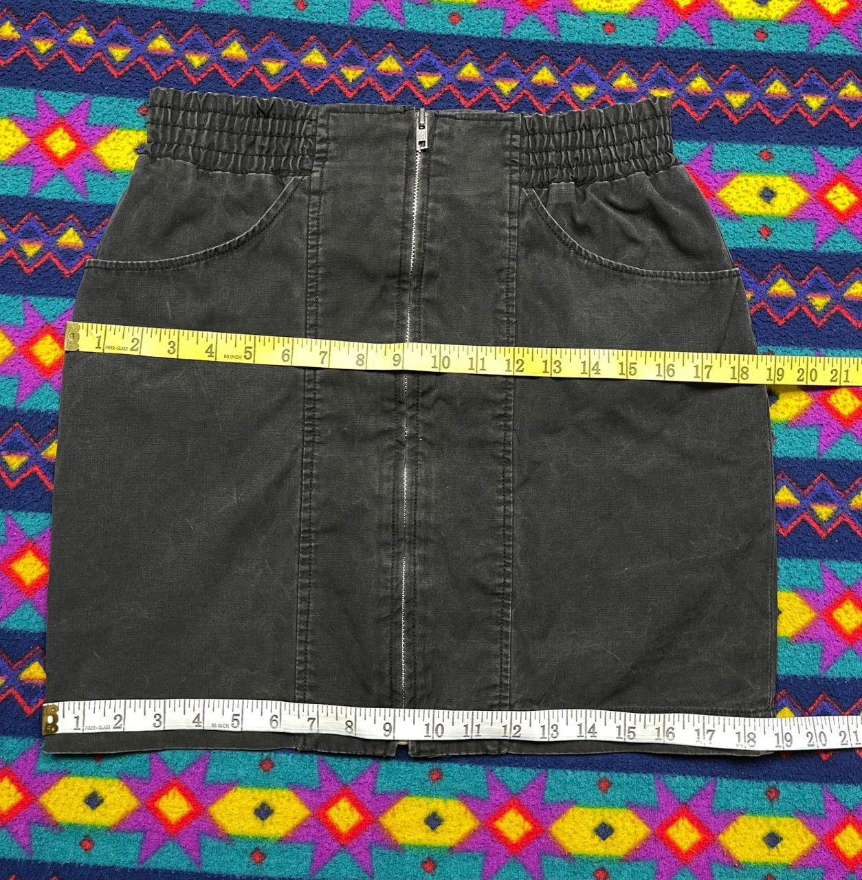 Designer × Hysteric Glamour × Japanese Brand Hysteric Glamour Denim Mini Skirt Size 30" / US 8 / IT 44 - 18 Thumbnail