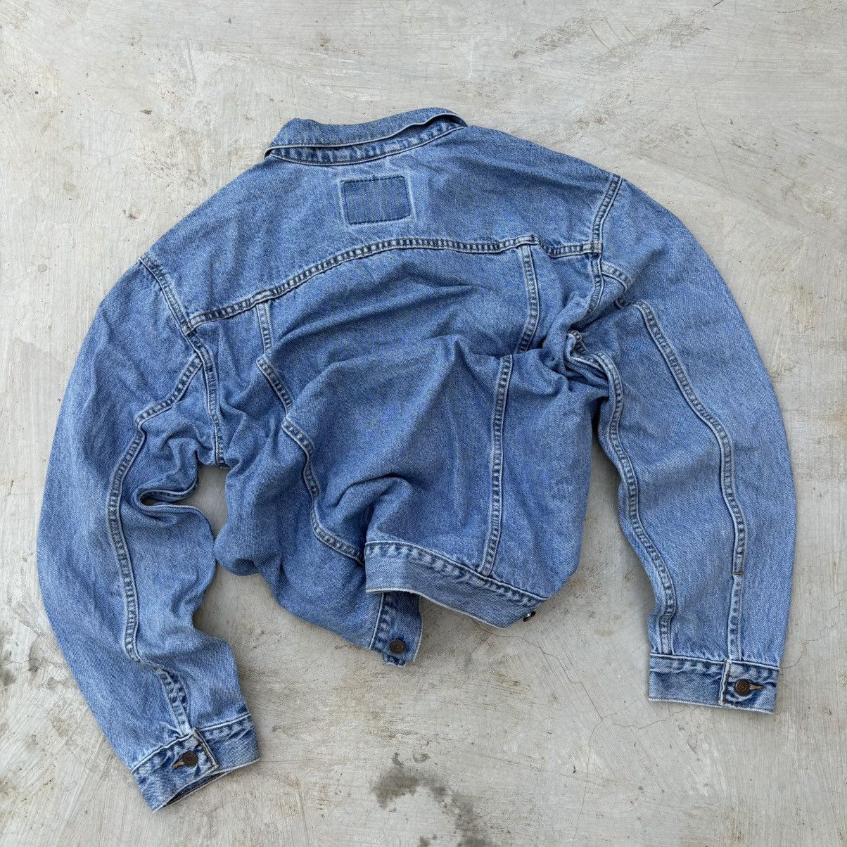 Levi's Vintage Clothing Vintage 00s Levis Denim Trucker Size US XL / EU 56 / 4 - 8 Thumbnail