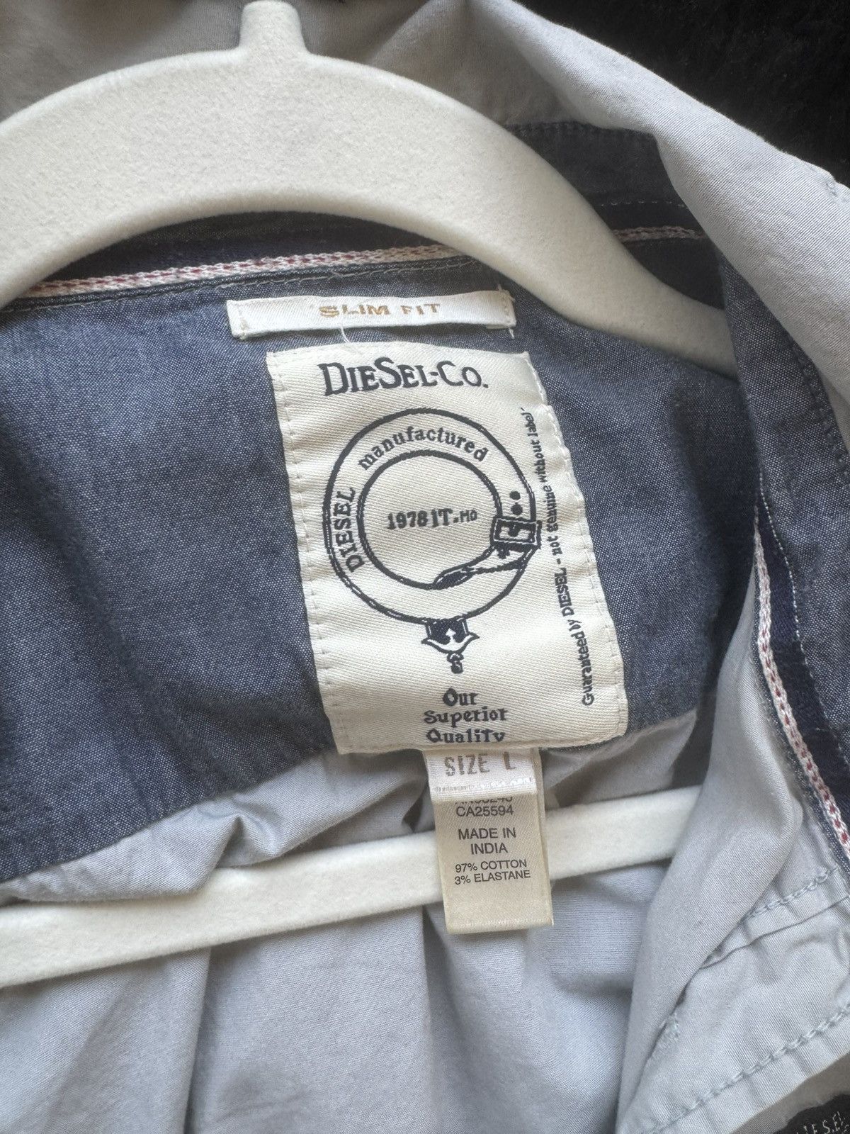 Diesel diesel shirt Size US L / EU 52-54 / 3 - 3 Thumbnail
