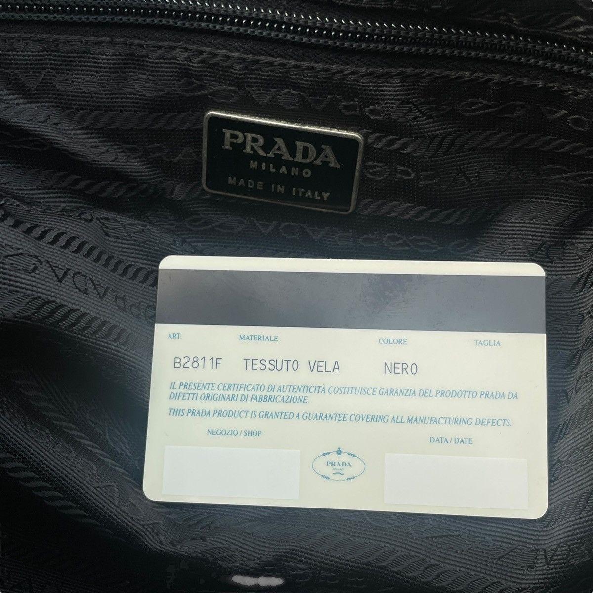 Prada Prada Re-Nylon Vintage 1978 Triangle Logo Rucksack Backpack Size ONE SIZE - 16 Thumbnail
