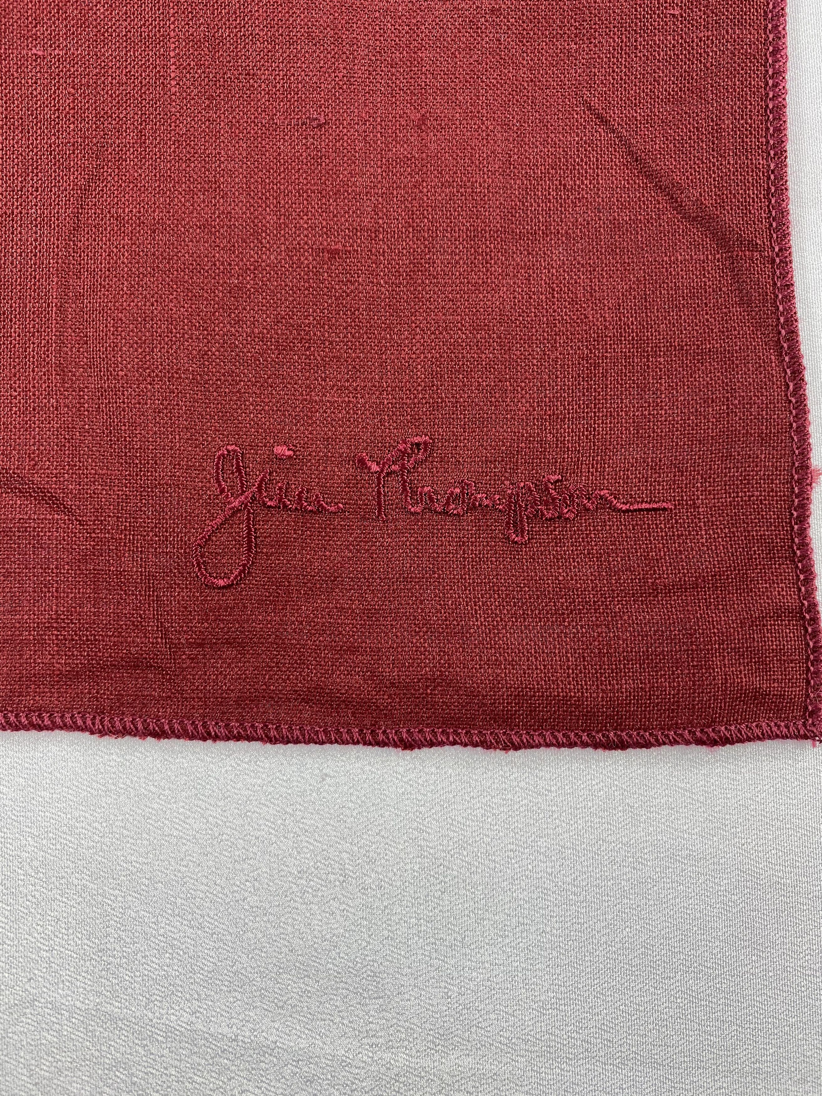 Jim Thompson × Vintage Jim Thompson Handkerchief / Bandana / Neckerchief Size ONE SIZE - 5 Thumbnail