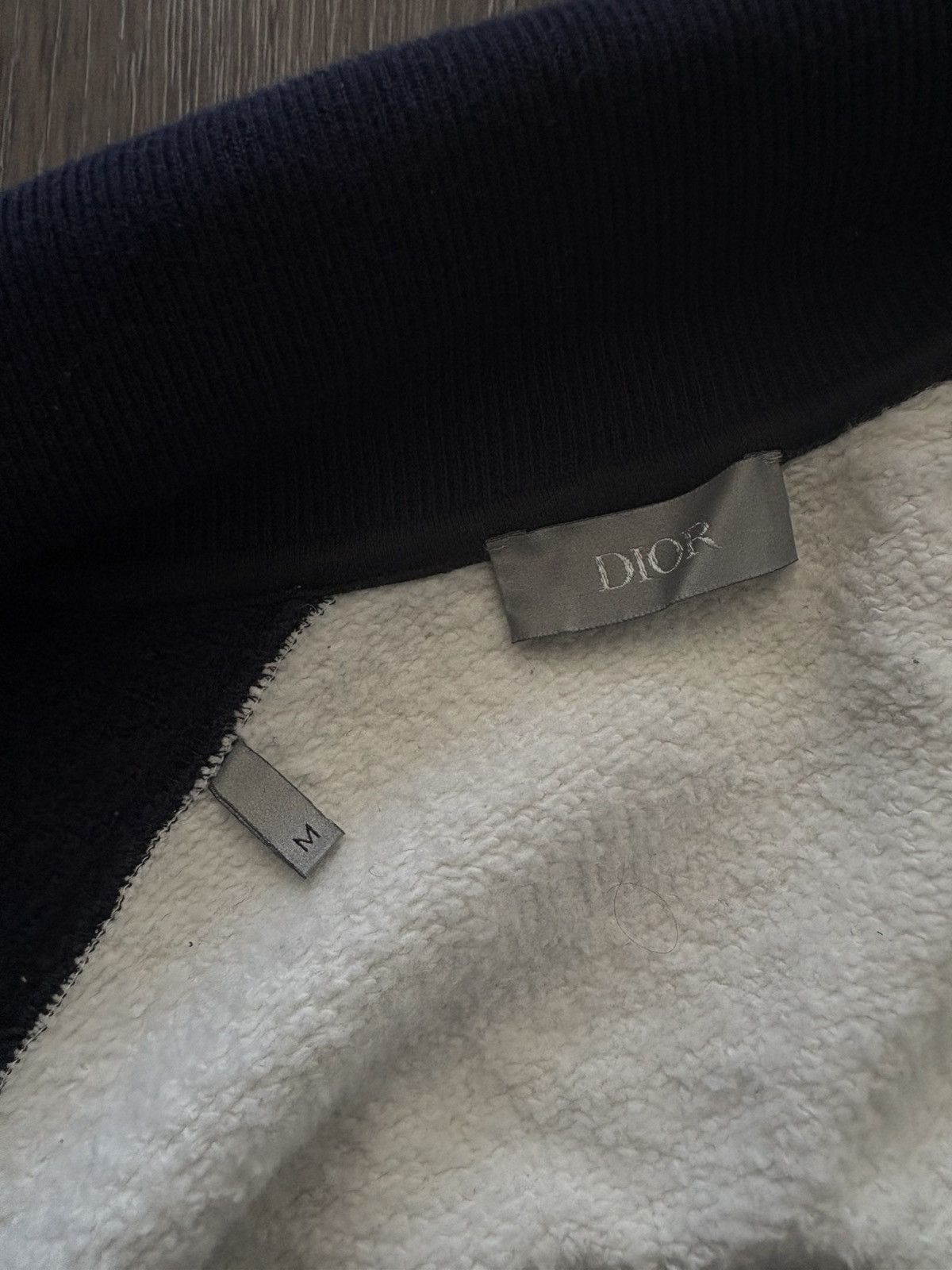 Dior Dior x Kenny Scharf CD Embroidered Track Jacket (Navy/White) Size US M / EU 48-50 / 2 - 7 Thumbnail