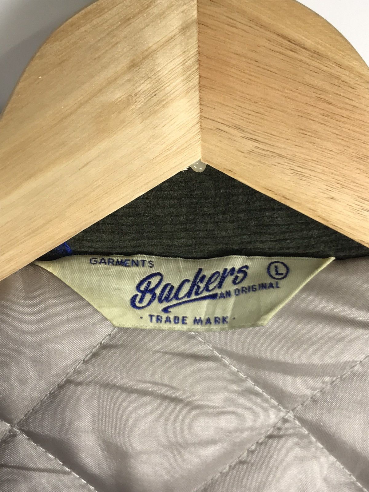 Vintage ⚡️Vintage Backers Corduroy Varsity Jacket Size US L / EU 52-54 / 3 - 10 Thumbnail