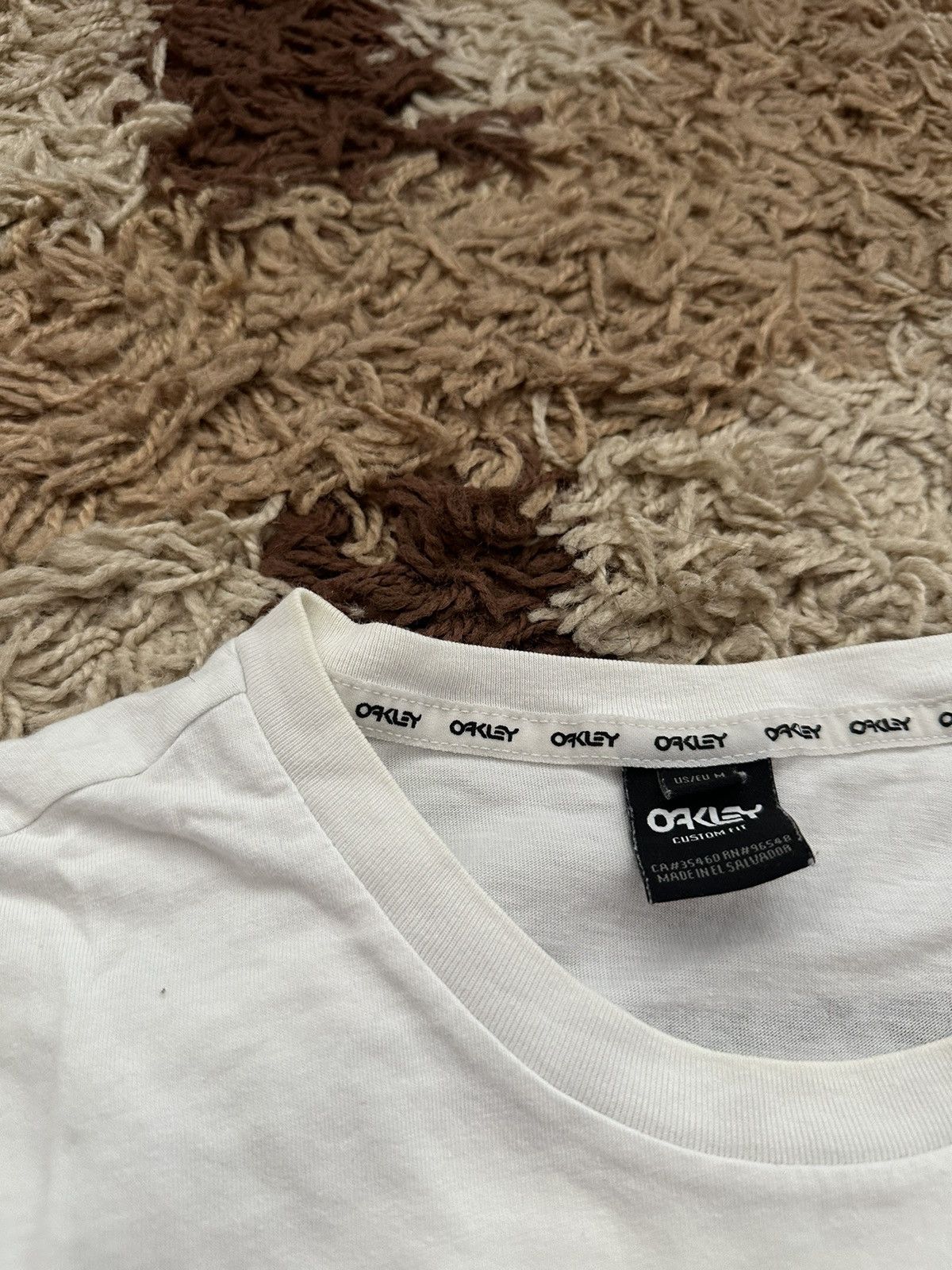 Oakley × Vintage 🔥VINTAGE Y2K BIG LOGO OAKLEY MEN BLUR T-SHIRT SOFTWARE🔥 Size US M / EU 48-50 / 2 - 5 Thumbnail