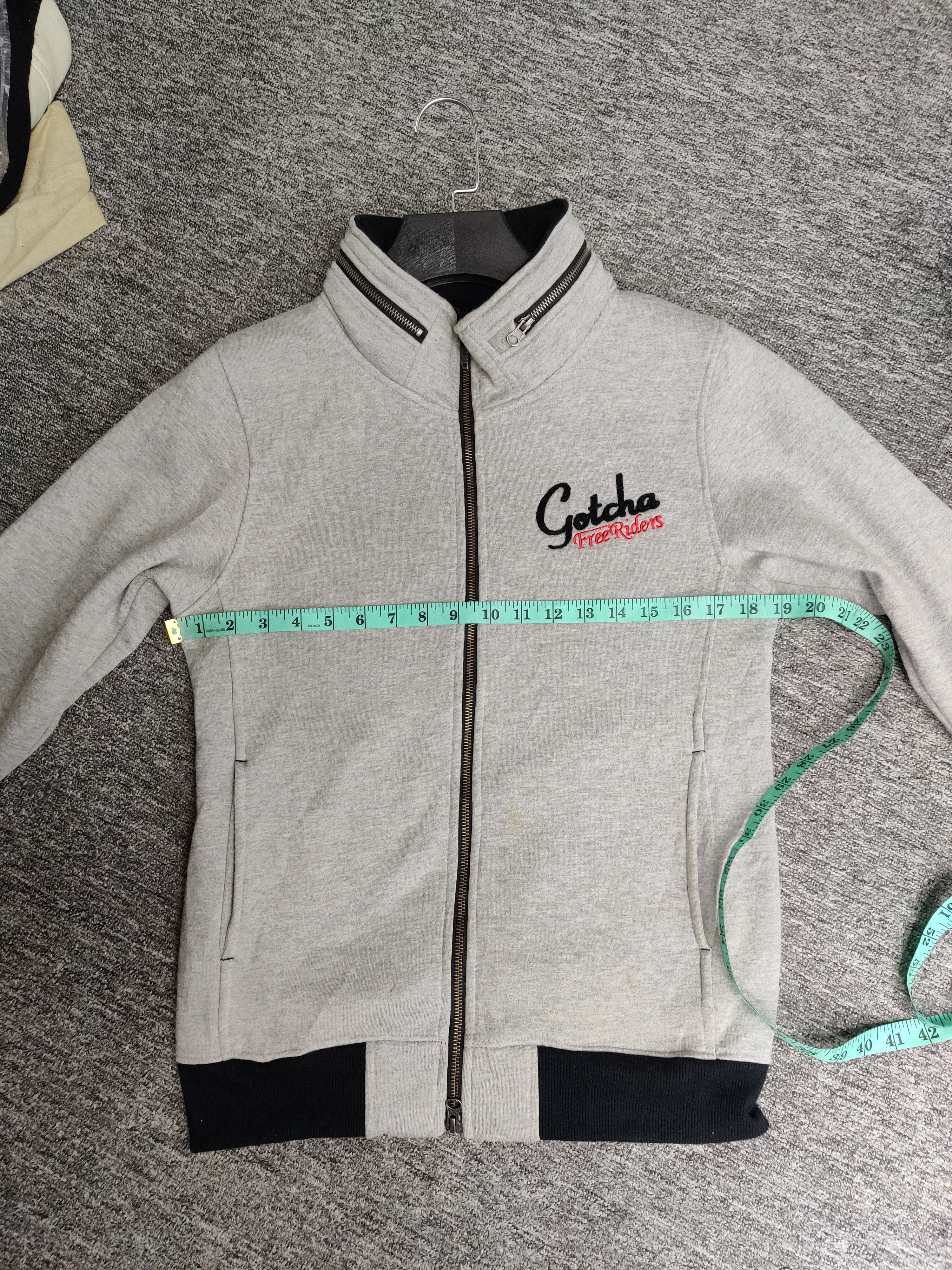 Gotcha Vintage Gotcha Free Riders Zipper Sweatshirt Jacket Size US M / EU 48-50 / 2 - 16 Thumbnail