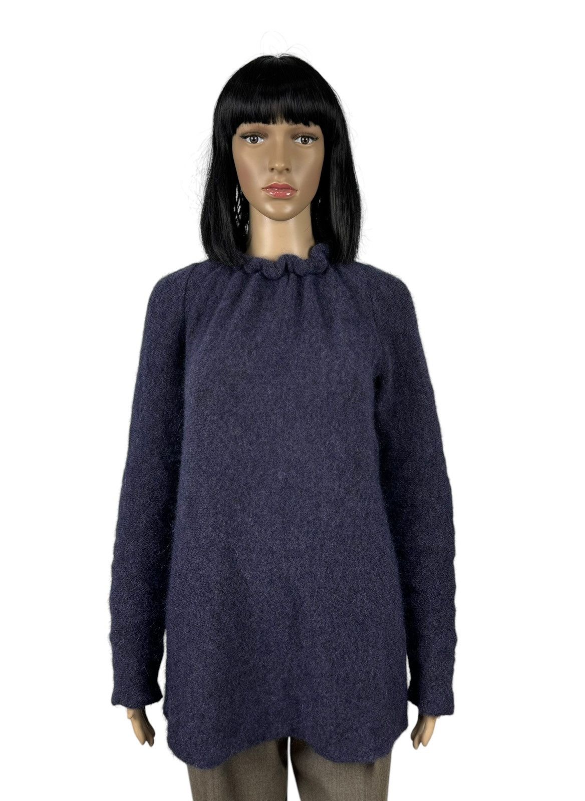 Designer Hindahl&Skudelny Wool-Mohair Sweater size M Size M / US 6-8 / IT 42-44 - 1 Thumbnail