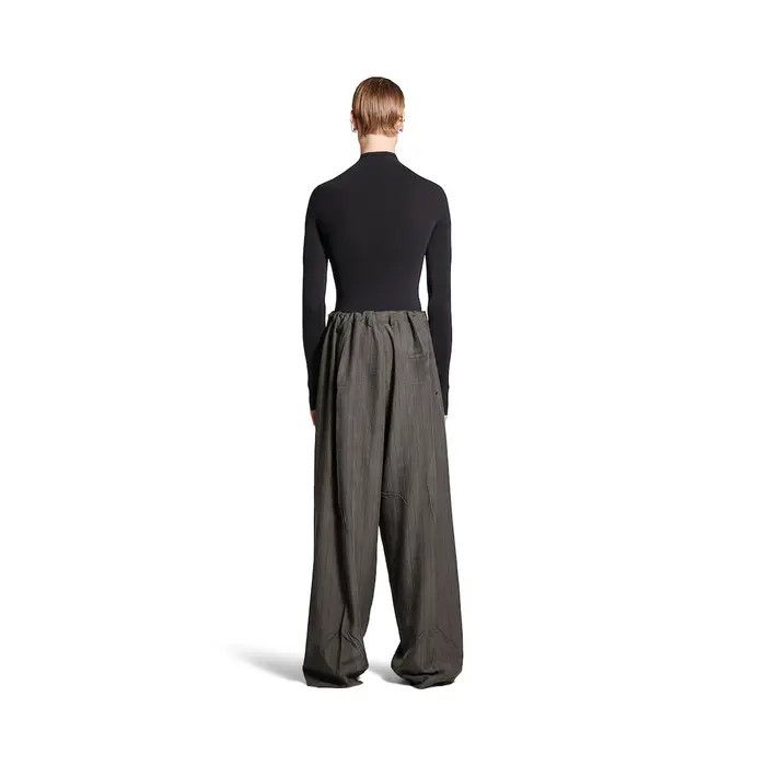 Balenciaga o1w1db10126 Fluid Tailored Pants in Grey Size US 28 / EU 44 - 4 Thumbnail