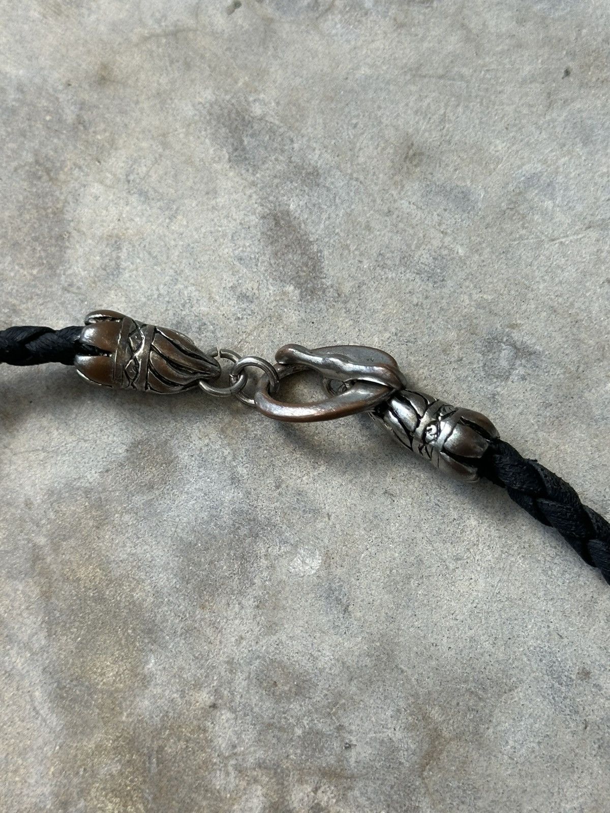 Japanese Brand × Jewelry Native Eagle/ Feathers Pendant Leather Necklace Size ONE SIZE - 13 Thumbnail