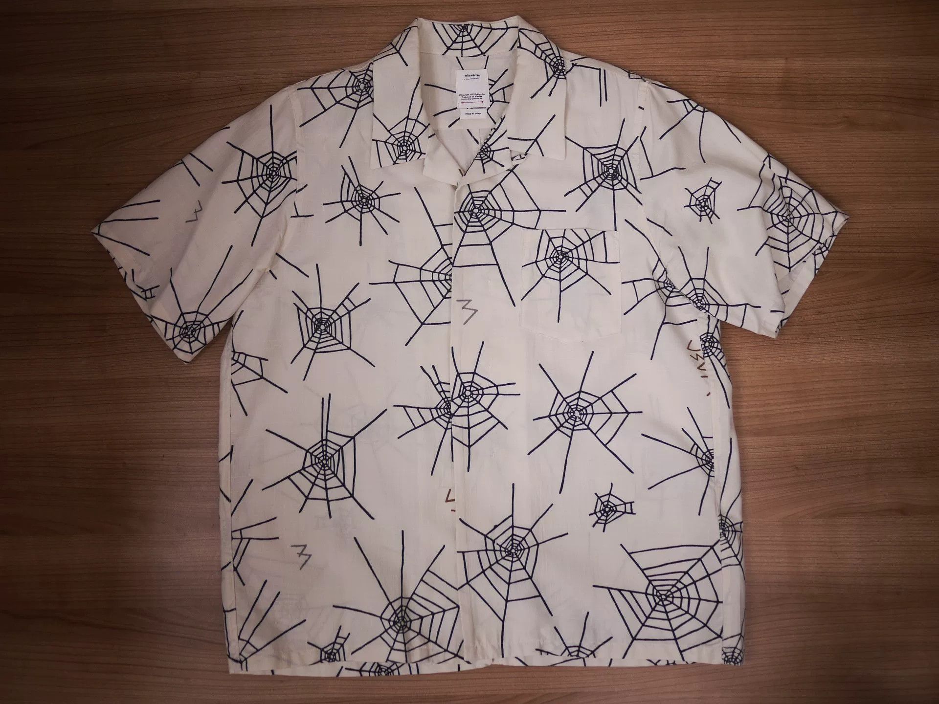 Visvim VISVIM Free Edge Shirt Cope IVORY Size US M / EU 48-50 / 2 - 1 Thumbnail