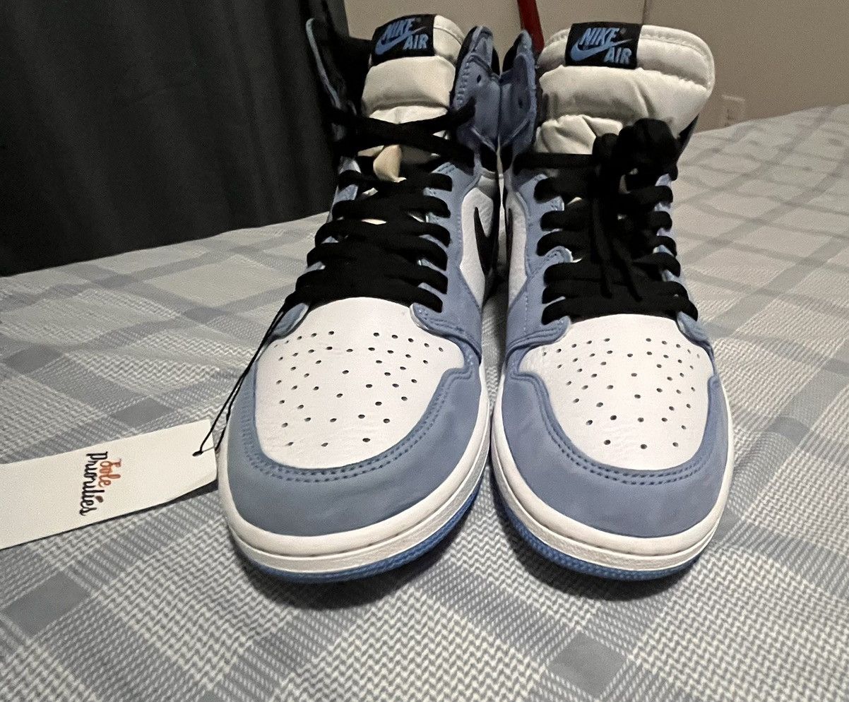 Jordan Brand Jordan 1 University Blue Size US 12 / EU 45 - 4 Thumbnail