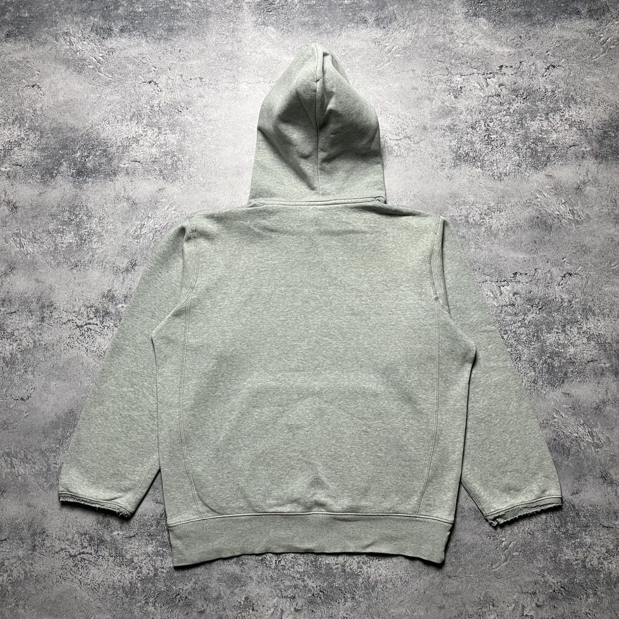 Nike Vintage Nike Gray Hoodie Pocket Swoosh Streetwear Y2K Size US M / EU 48-50 / 2 - 14 Thumbnail