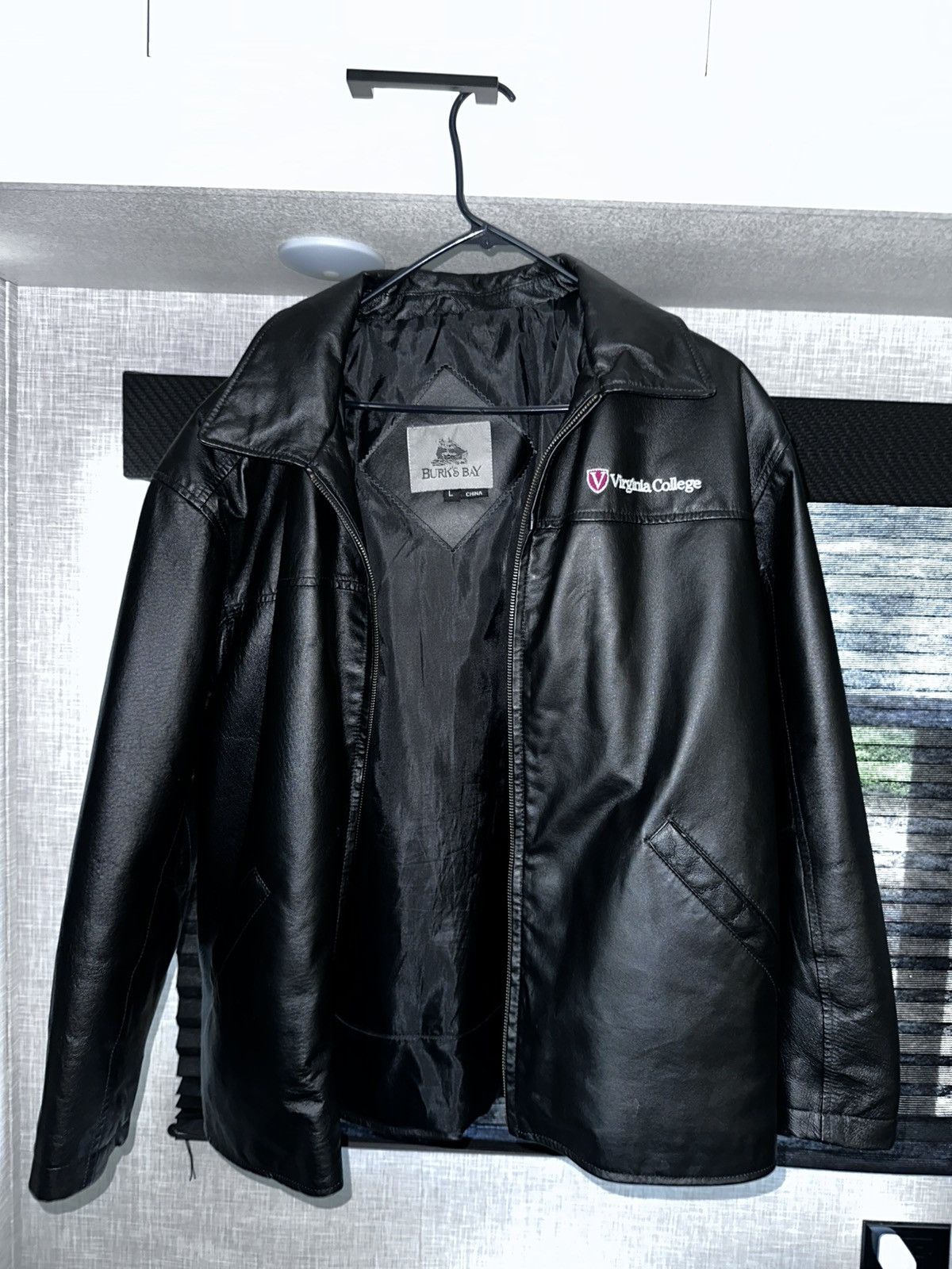 Other Black Leather Jacket Size US L / EU 52-54 / 3 - 1 Thumbnail