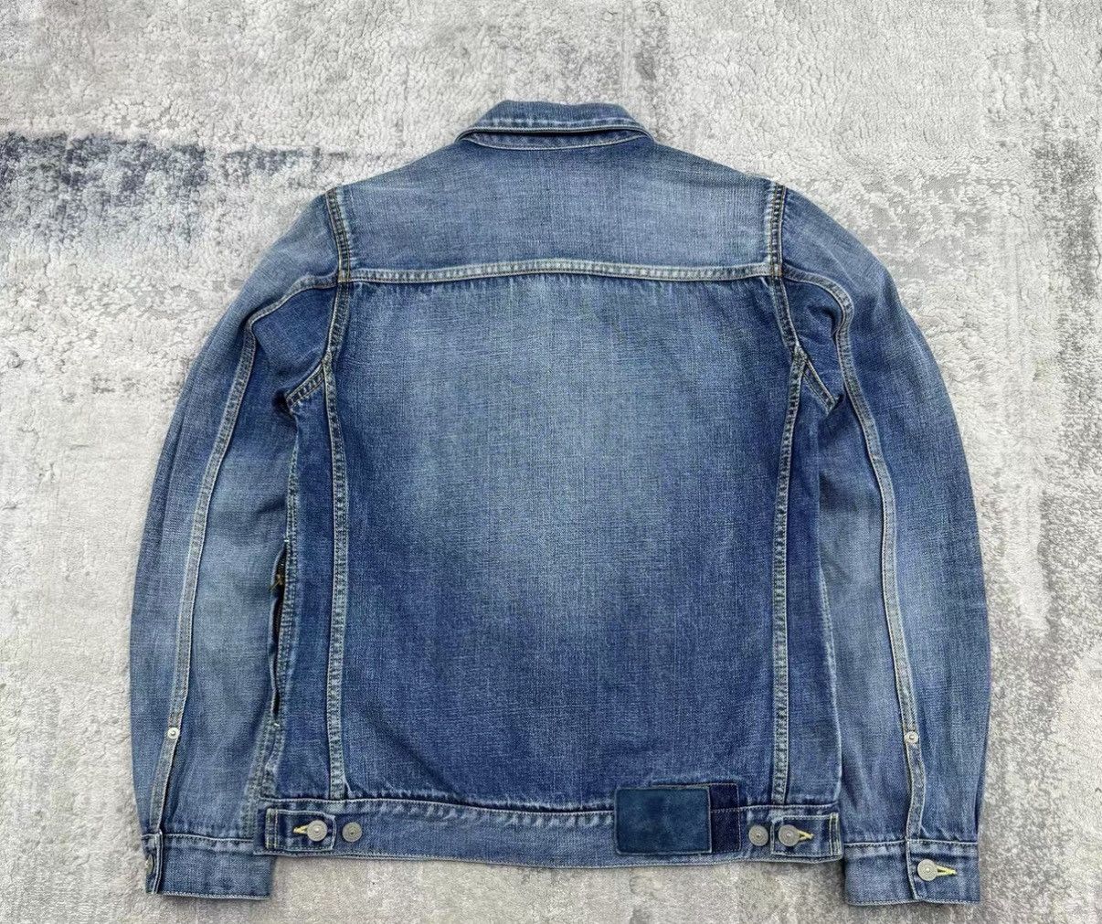 Visvim VISVIM SS 101 JKT DMGD Washed Denim Jacket J16 Size US S / EU 44-46 / 1 - 2 Thumbnail