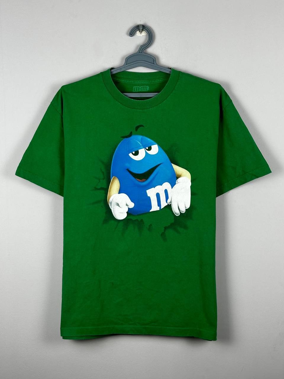 Cartoon Network M&M's Big Face Print Green Tee Shirt Size L Size US L / EU 52-54 / 3 - 1 Thumbnail