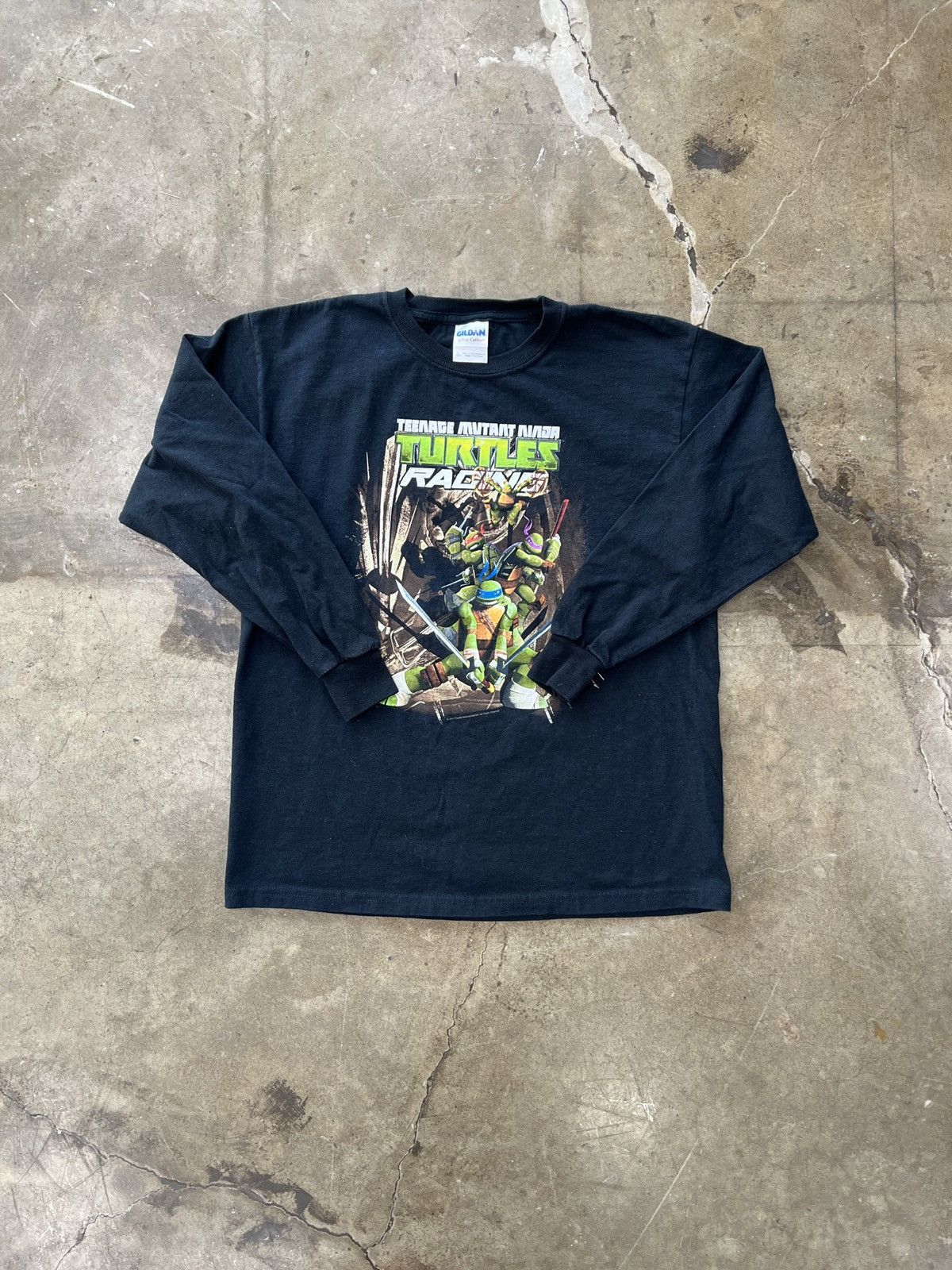 Vintage Teenage Mutant Ninja Turtles Long Sleeve Youth Large Size US L / EU 52-54 / 3 - 2 Thumbnail