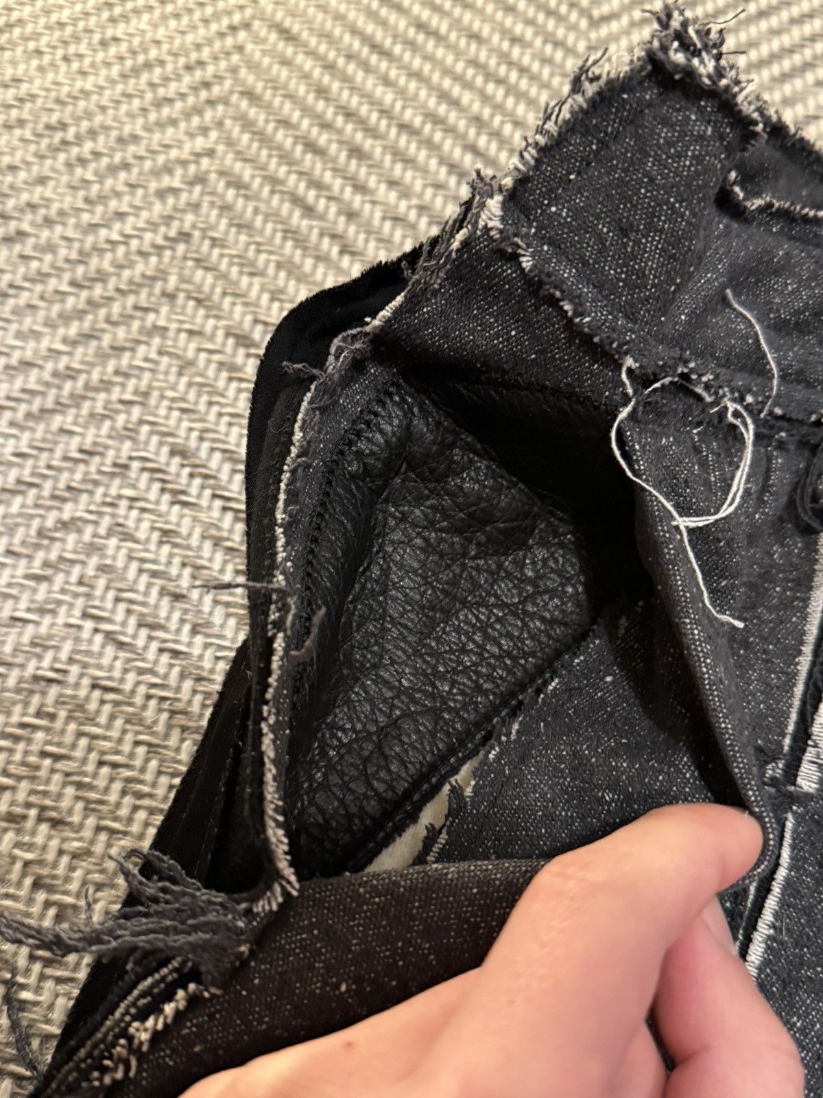 Takahiromiyashita The Soloist. TAKAHIROMIYASHITA TheSoloIst. Cut-Off Half Pants Size US 30 / EU 46 - 5 Thumbnail