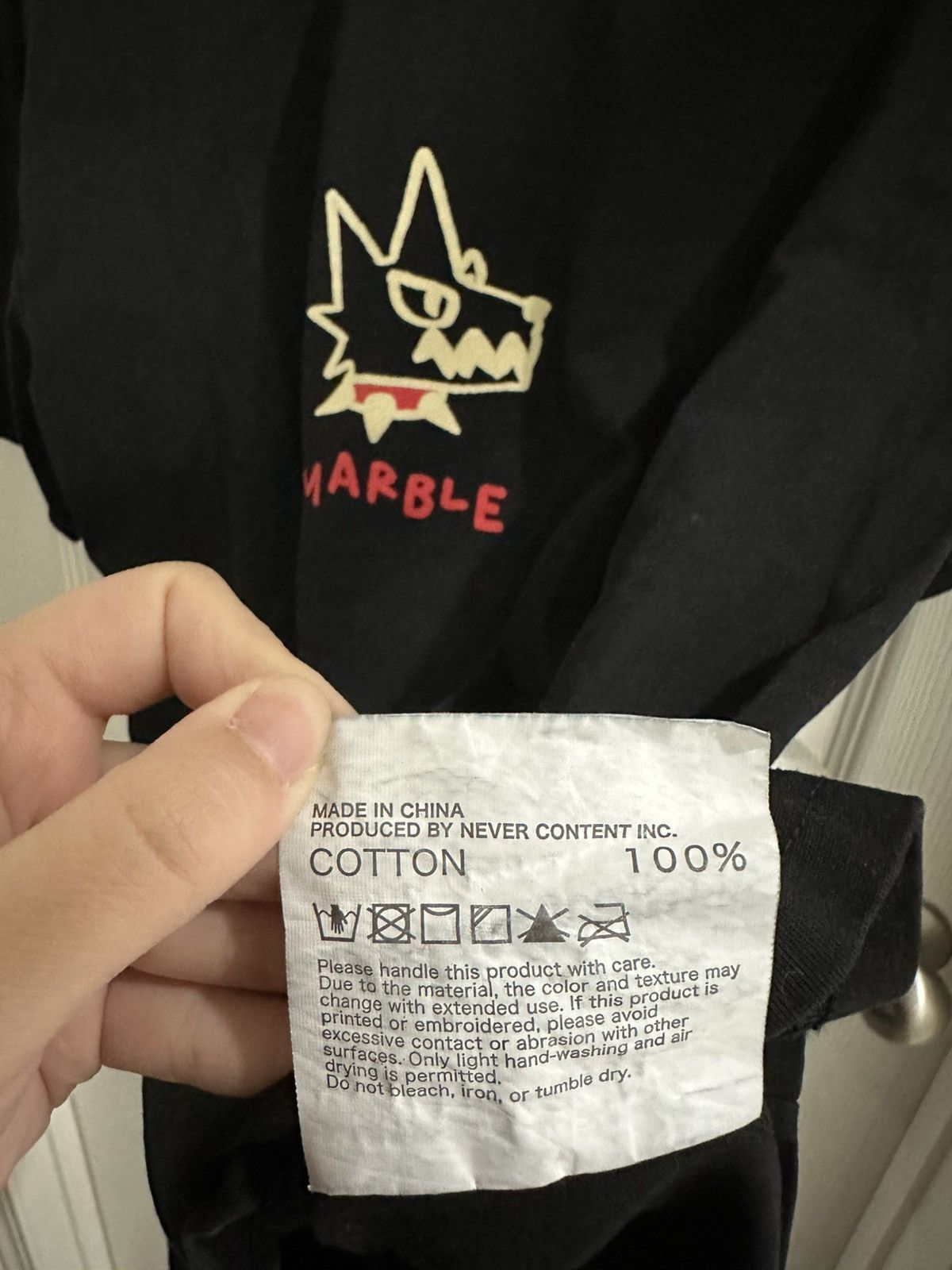 Marblesoda Ankle Biter - Black Tee Size US S / EU 44-46 / 1 - 5 Thumbnail