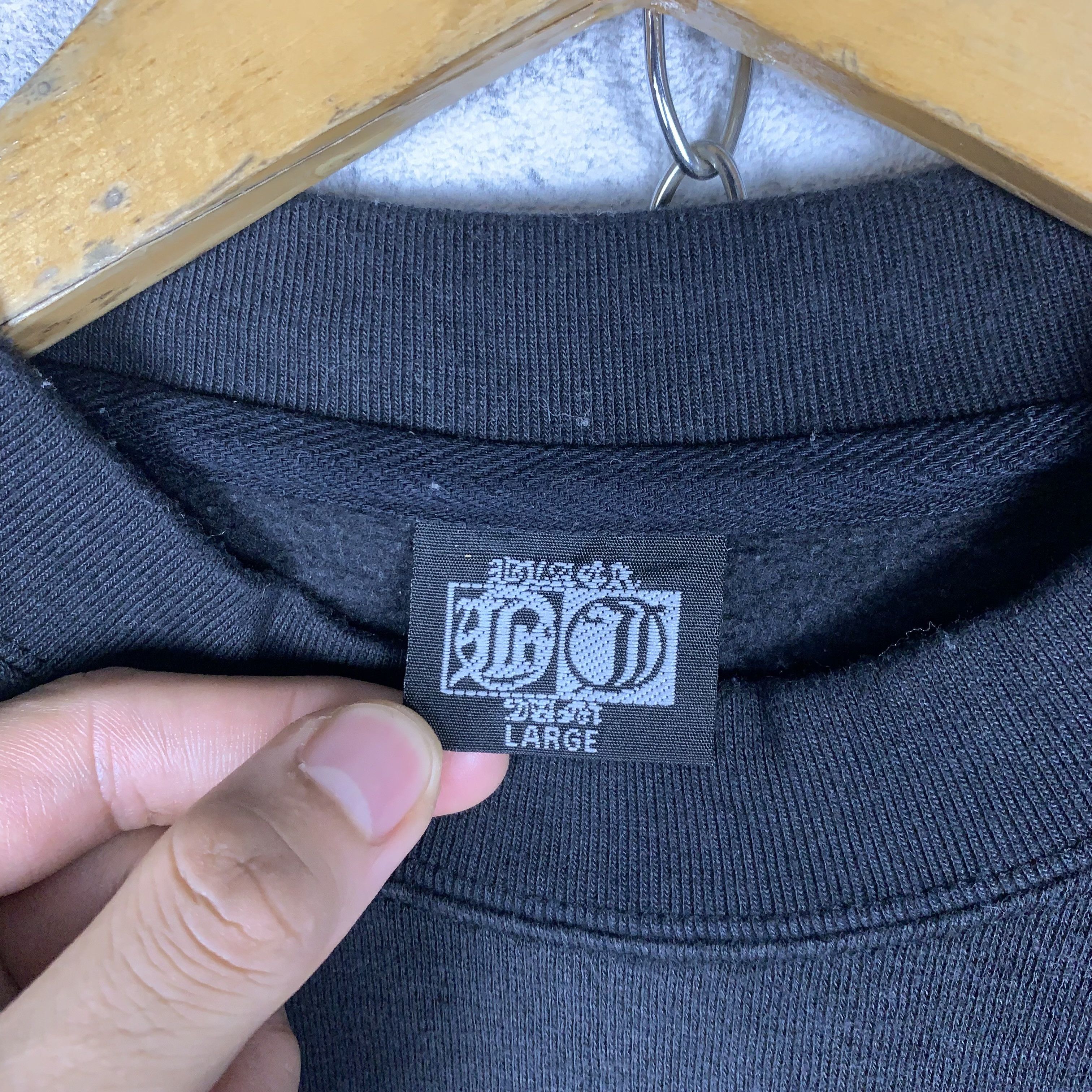 Japanese Brand Angel Devil Hardcore Style Tribal Cross Sweatshirt Crewneck Size US L / EU 52-54 / 3 - 6 Thumbnail
