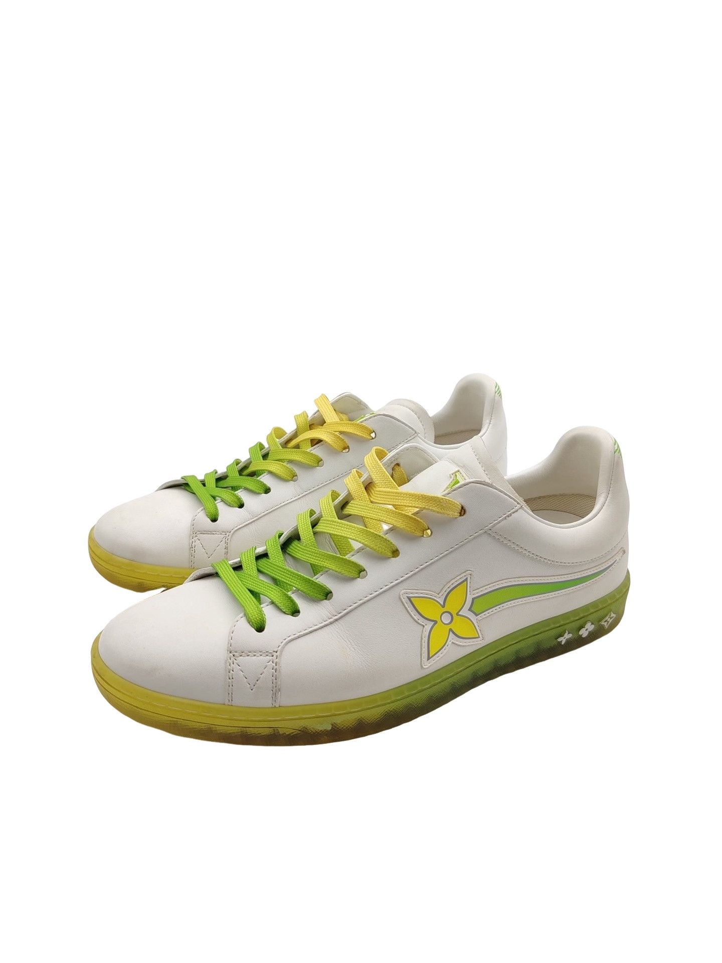 Louis Vuitton Louis Vuitton Monogram Flower Low-Top Sneakers Size 7 Size US 7 / EU 40 - 1 Thumbnail