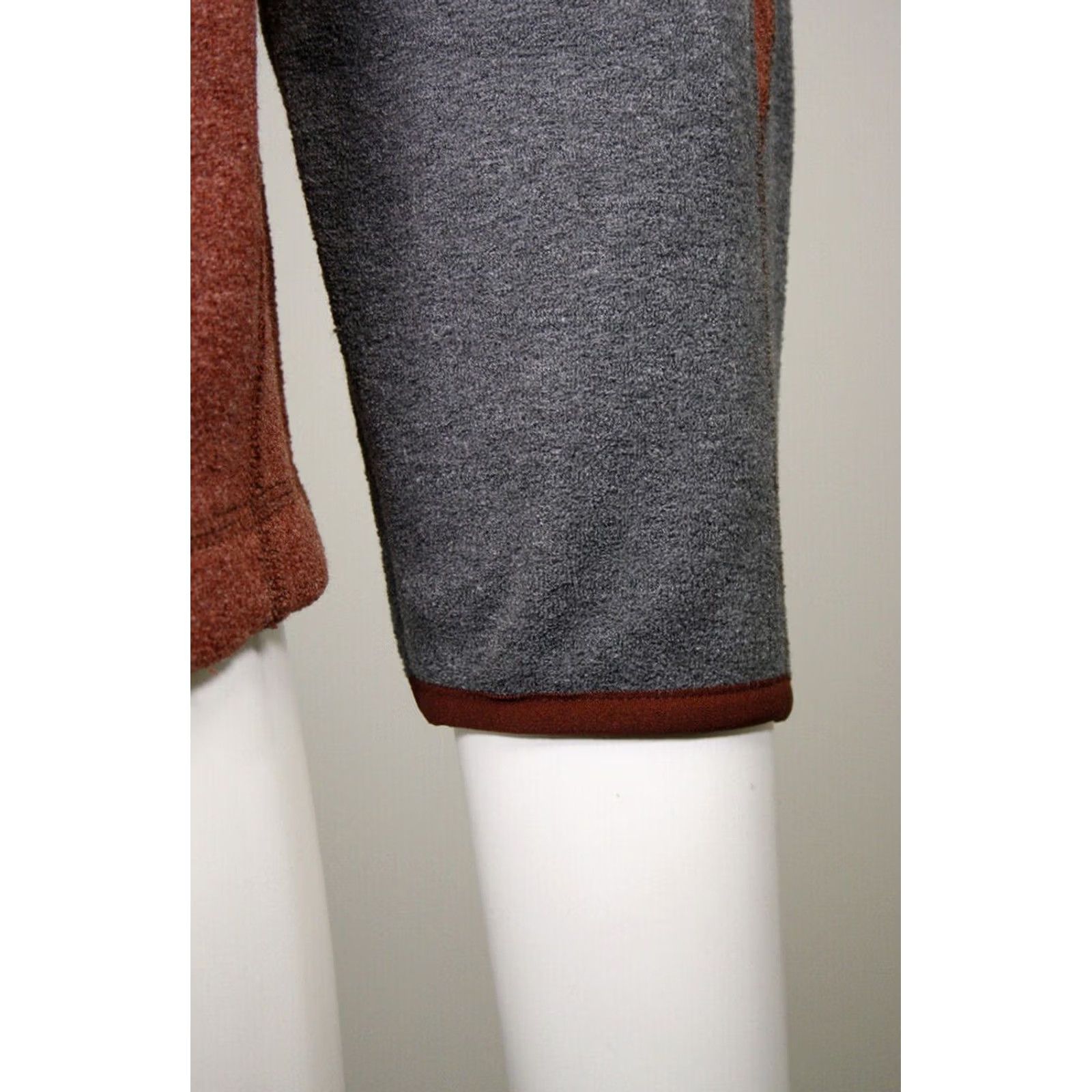 Under Armour Eddie Bauer Heather Cocoa Grey Sleeve Mountain Fleece 1/2-Zip Sweater Men's M Size US M / EU 48-50 / 2 - 4 Thumbnail