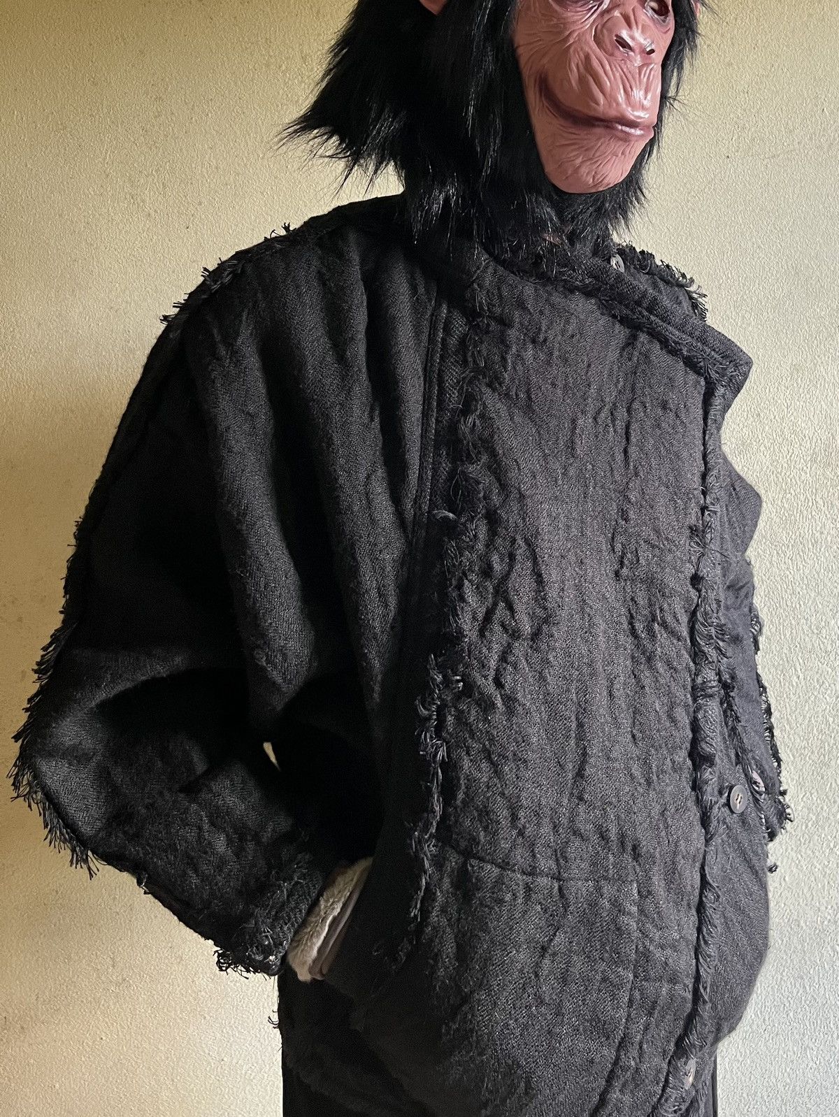 Issey Miyake GRAIL 80's Issey Miyake Oversized Hemp Cocoon Coat Kimono Size US M / EU 48-50 / 2 - 2 Thumbnail