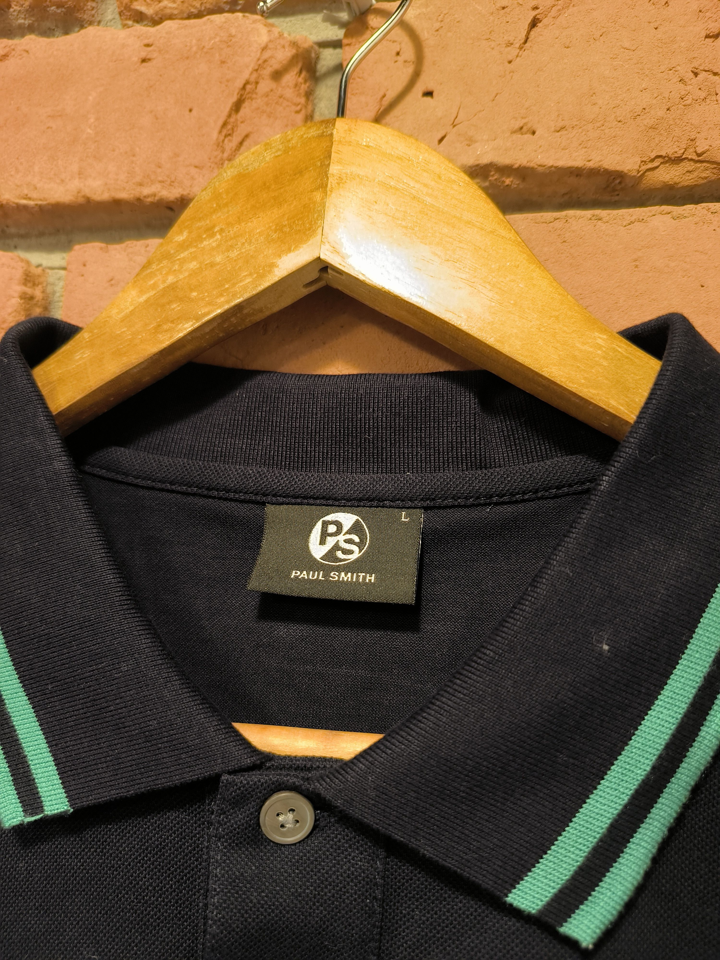 Paul Smith Paul Smith Black Polo Shirt Size US L / EU 52-54 / 3 - 4 Thumbnail