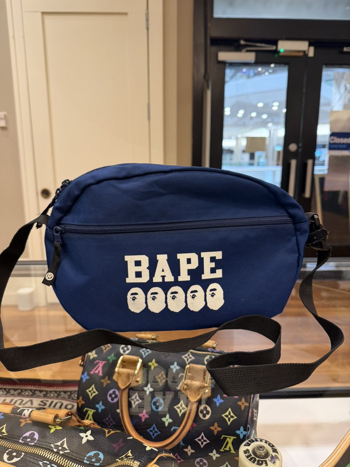 Bape BAPE Go Skate Summer Shoulder Bag - Blue Size ONE SIZE - 1 Thumbnail