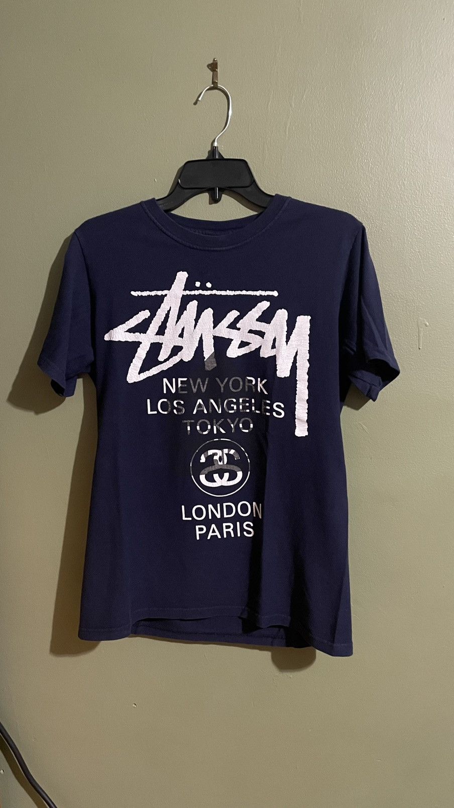 Stussy×DOVER STREET MARKEY　コラボＴシャツ　サイズＬ 期間限定ポイント5倍キャンペーン中!!] 新品 ステューシー