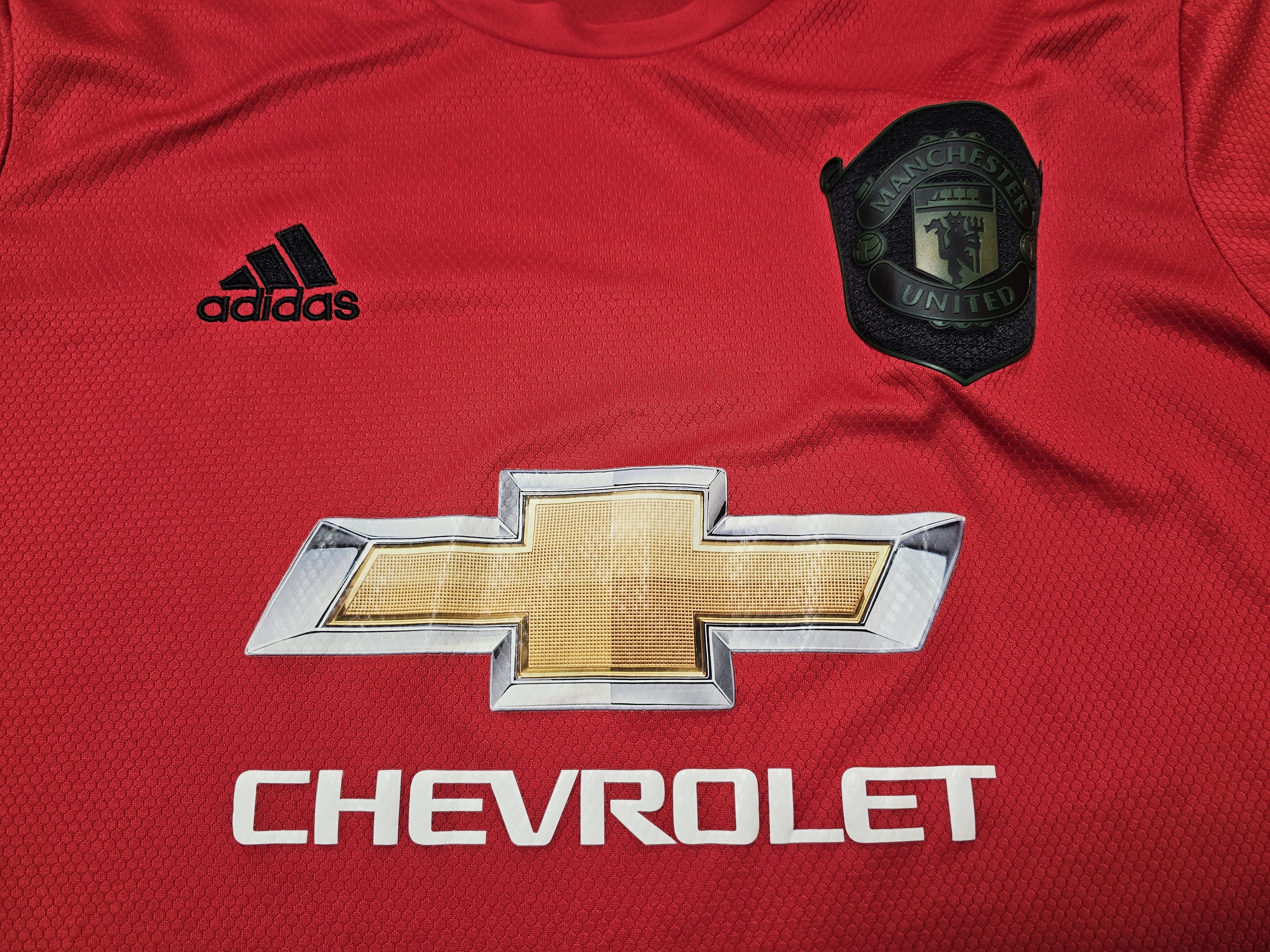 Adidas MANCHESTER UNITED 2019 2020 HOME FOOTBALL SOCCER JERSEY Size US XL / EU 56 / 4 - 3 Thumbnail