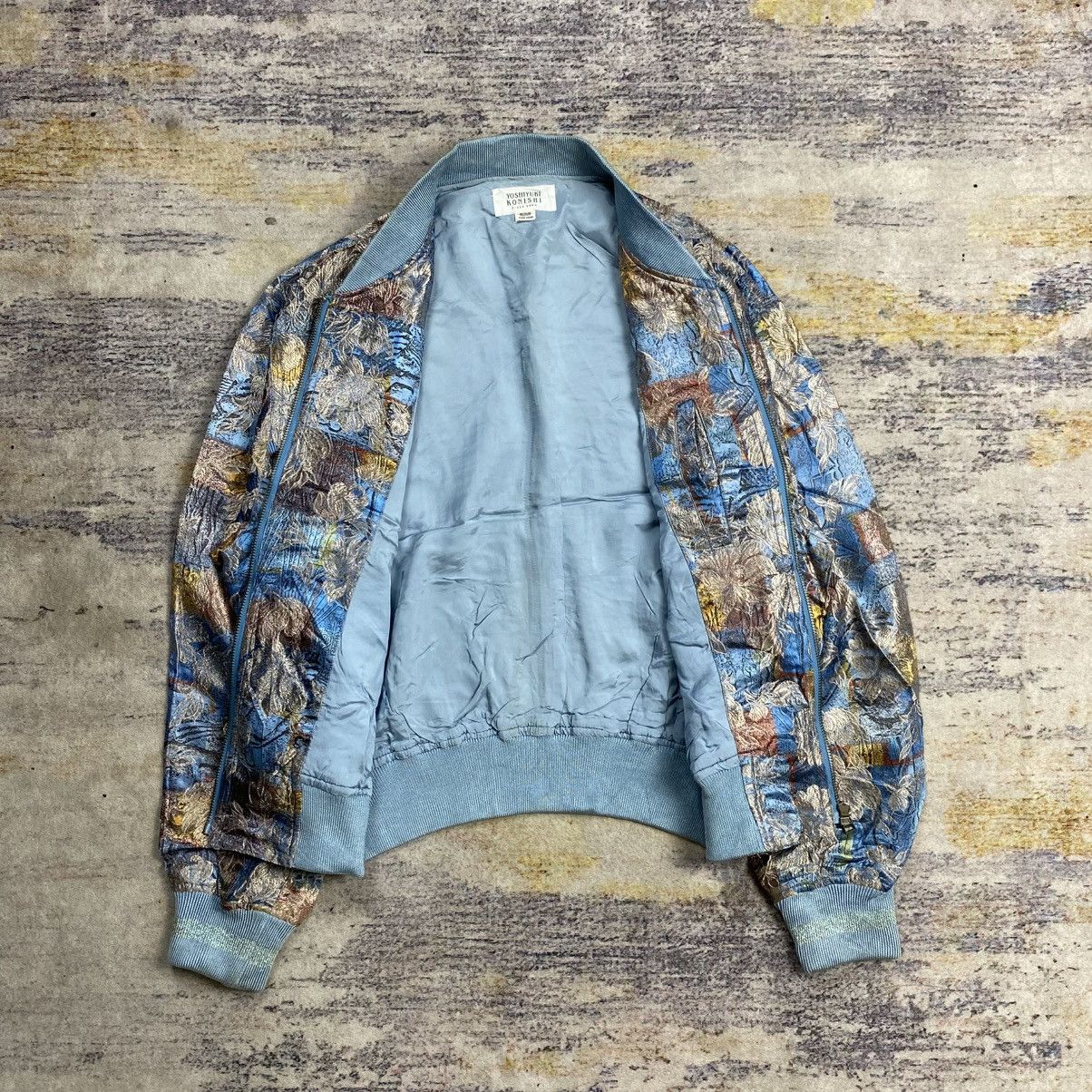 Japanese Brand × Yoshiyuki Konishi Vintage Yoshiyuki konishi Jacquard bomber jacket Size US M / EU 48-50 / 2 - 8 Thumbnail