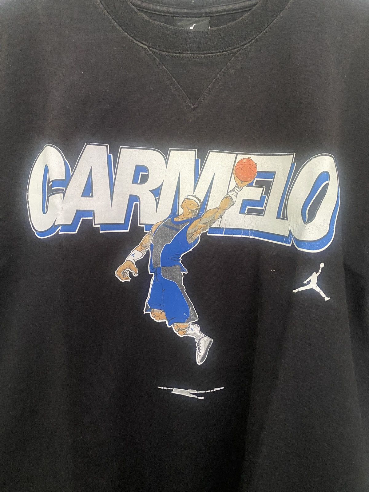 Jordan Brand Jordan Carmelo Vintage T-Shirt M Size US M / EU 48-50 / 2 - 2 Thumbnail