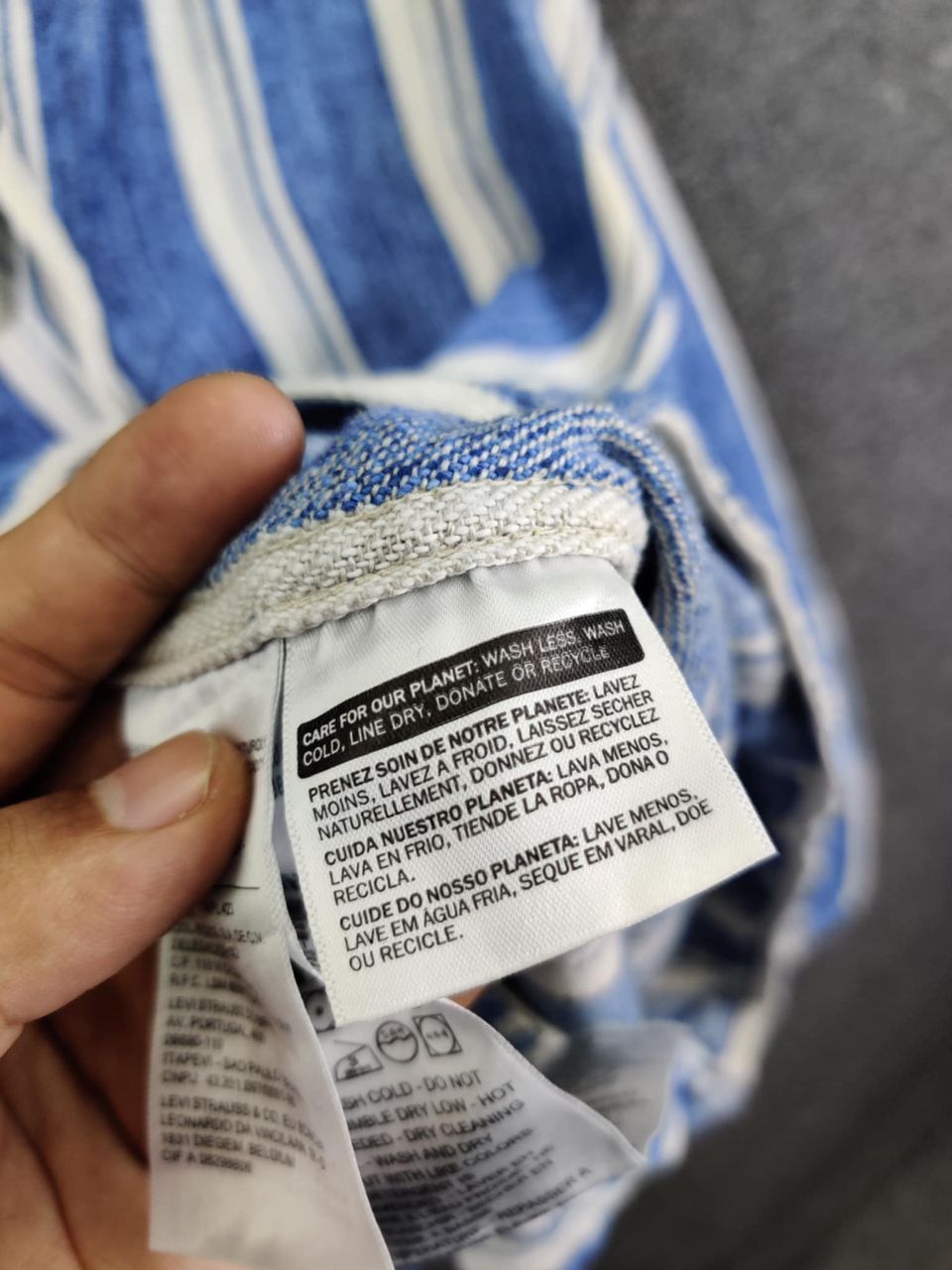 Levi's Made & Crafted Vintage 90s Levi's Made & Crafted Striped Hoodie Jacket Size US S / EU 44-46 / 1 - 12 Thumbnail