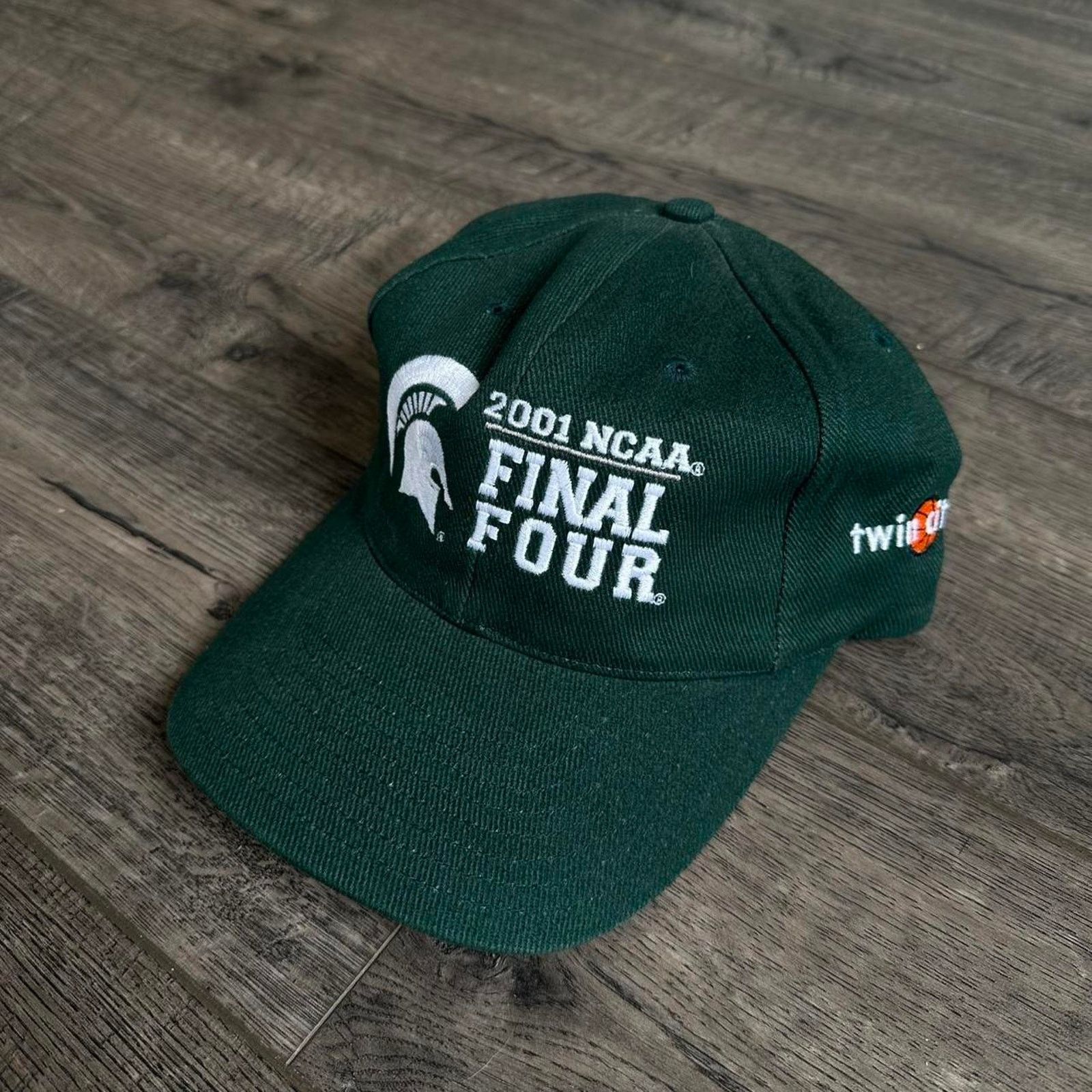Vintage Vintage 2001 MSU Michigan State Final Four Basketball Hat Size ONE SIZE - 3 Thumbnail