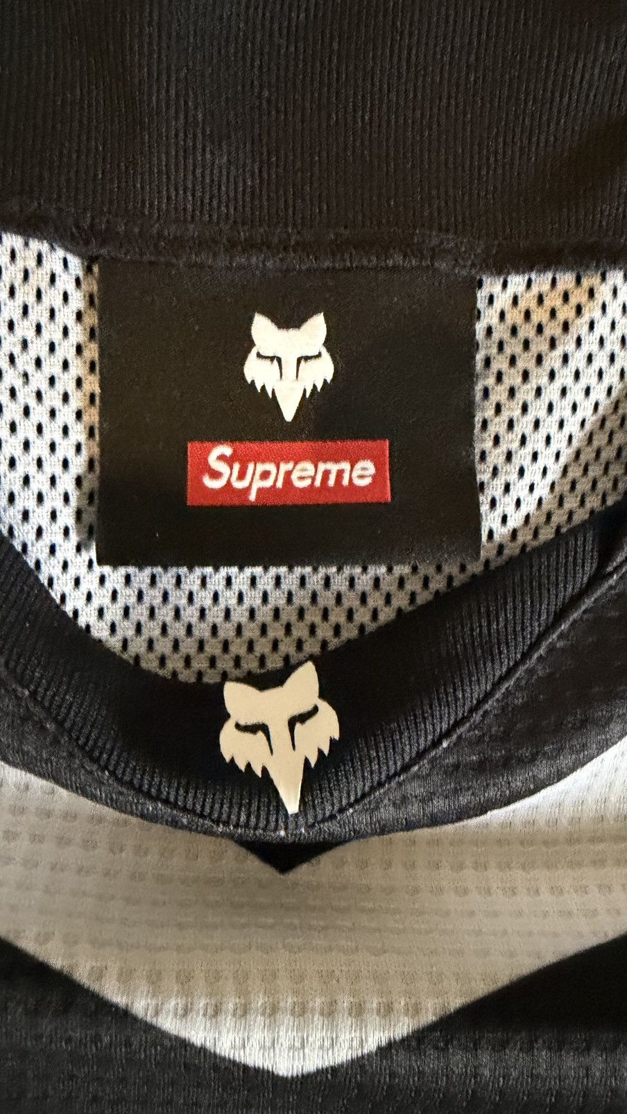 Fox Racing × Supreme FW23 Supreme fox racing jersey (Black) (M) Size US M / EU 48-50 / 2 - 5 Thumbnail