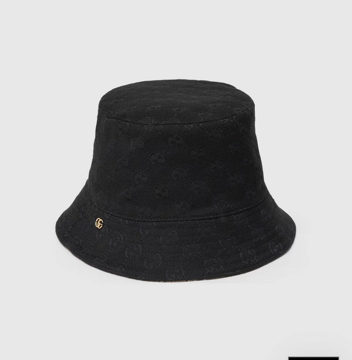 Gucci Gucci Reversible GG Canvas Bucket Hat Size ONE SIZE - 1 Thumbnail